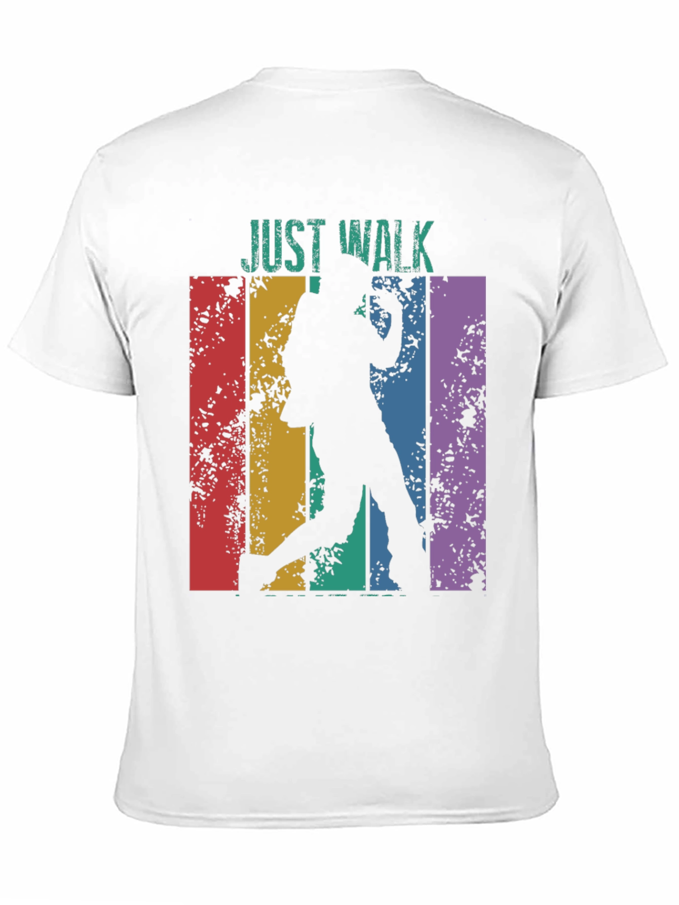Just Walk Mens Graphic T-Shirt