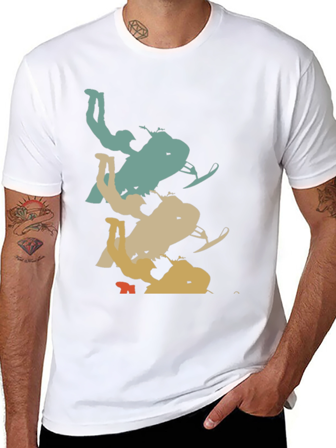 Snowmobile T-Shirt - Retro Style Graphic Tee
