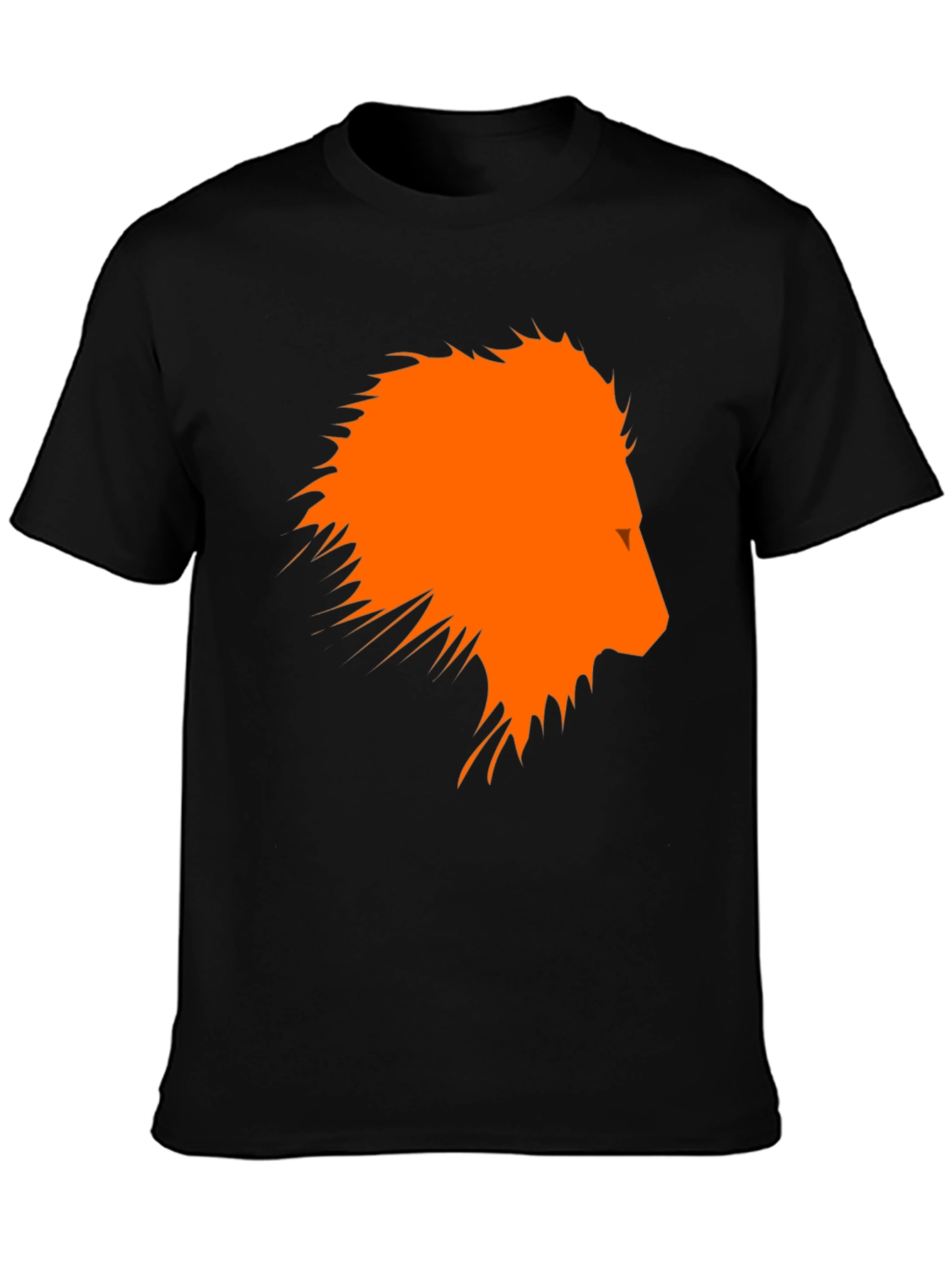 Bold Lion Graphic Tee - Modern Animal Print