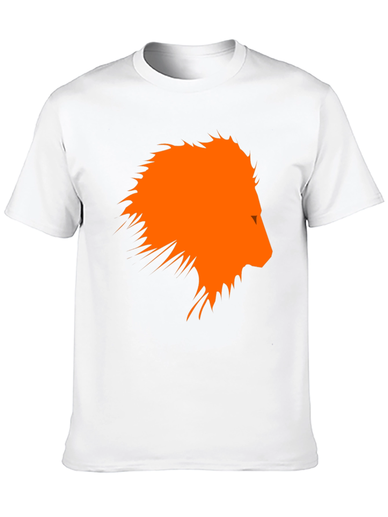 Bold Lion Graphic Tee - Modern Animal Print
