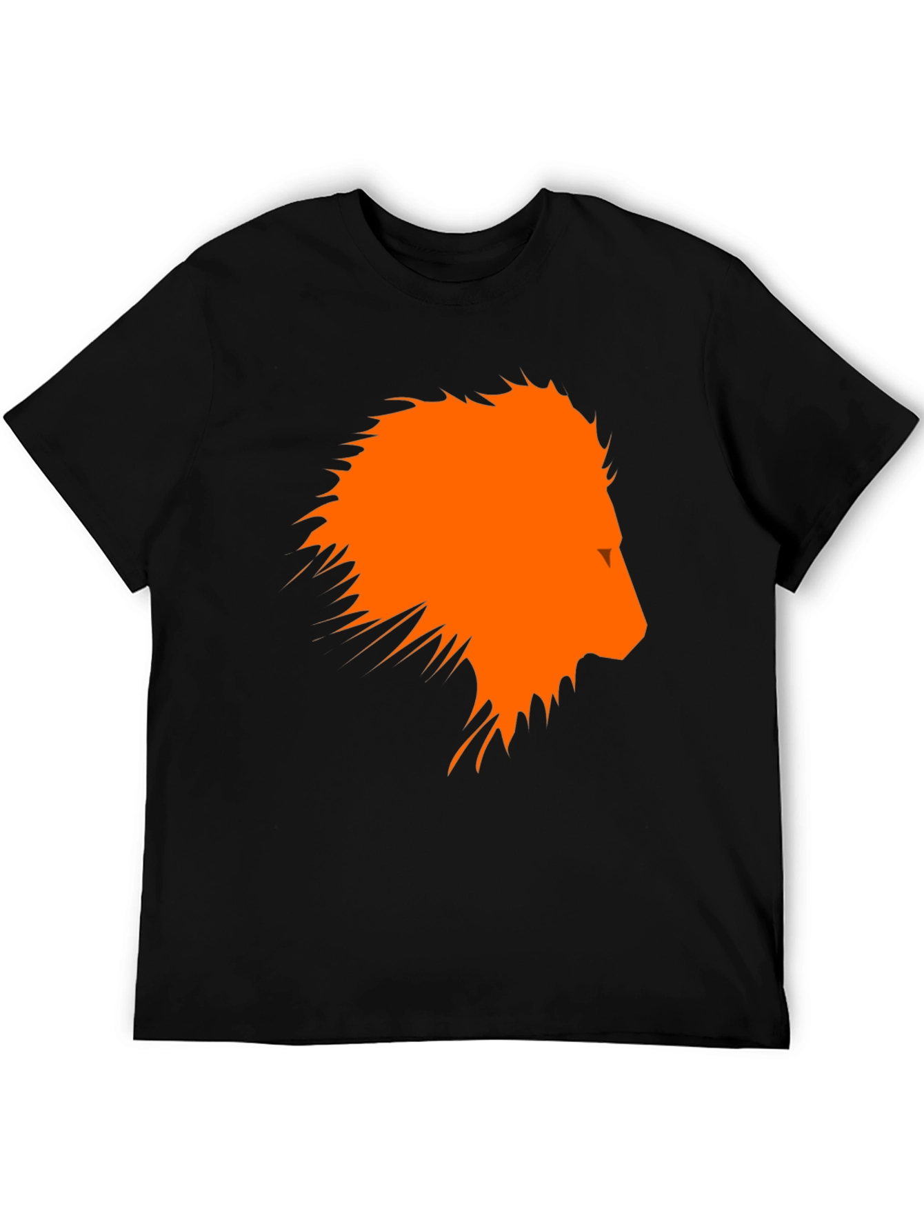Bold Lion Graphic Tee - Modern Animal Print