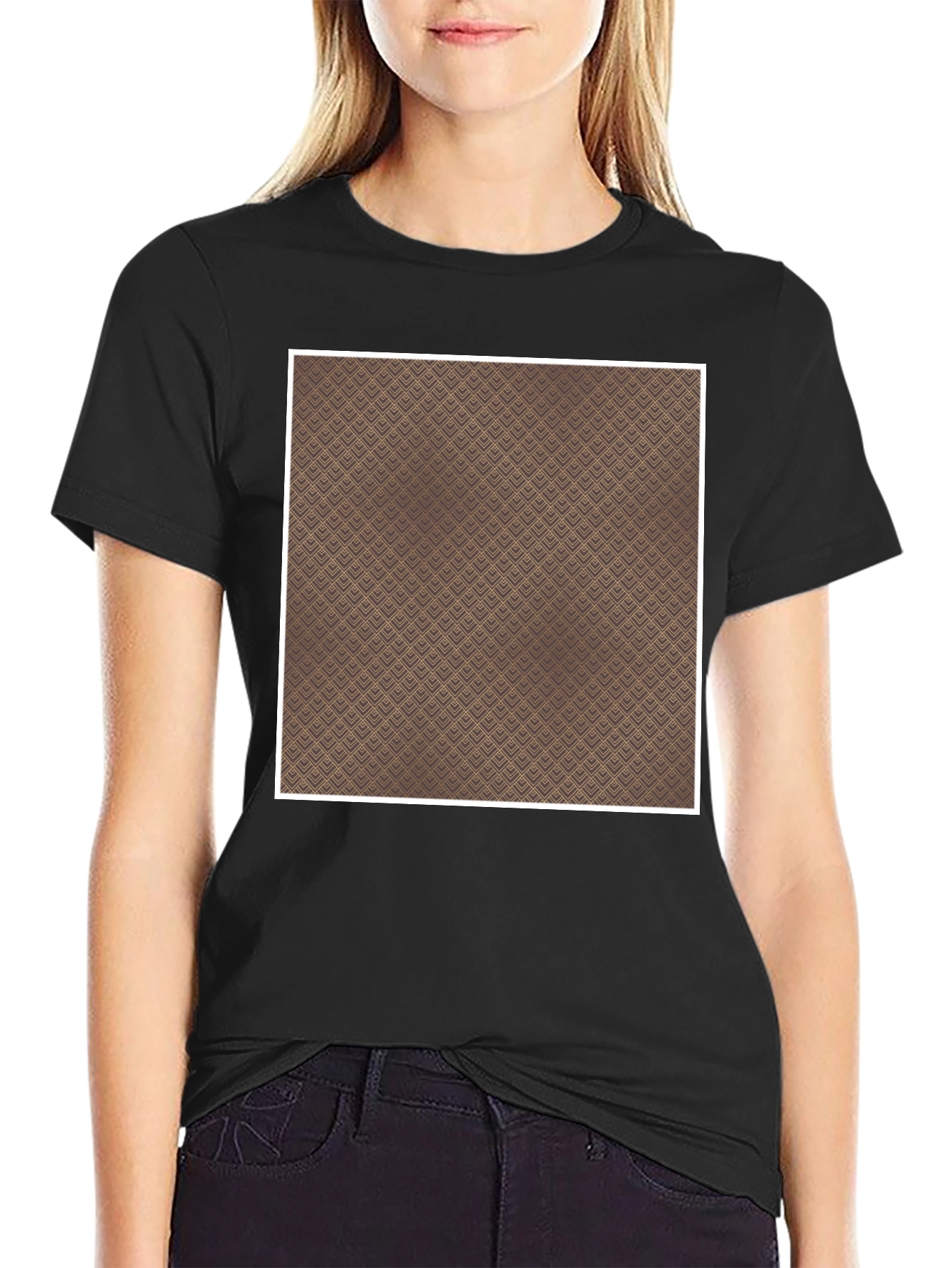 Modern Geometric Pattern Tee