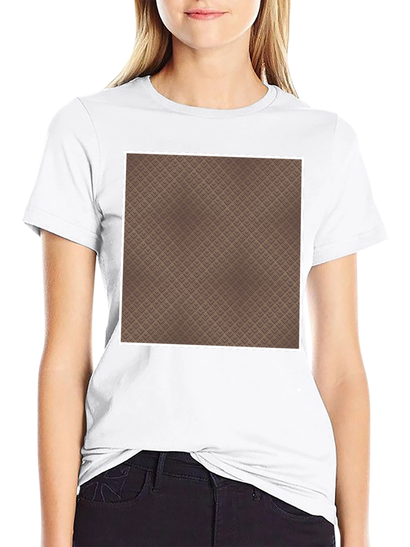 Modern Geometric Pattern Tee