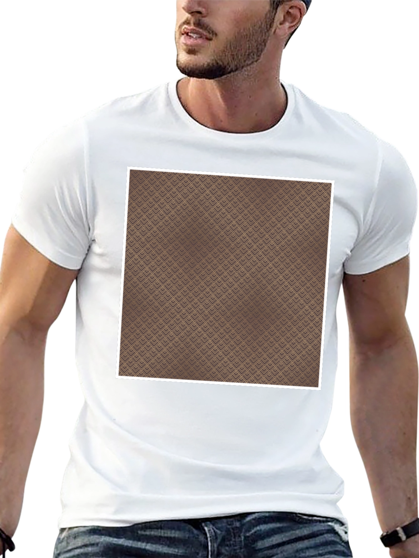 Modern Geometric Pattern Tee