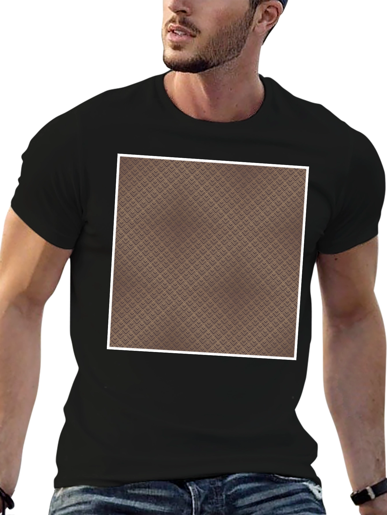 Modern Geometric Pattern Tee