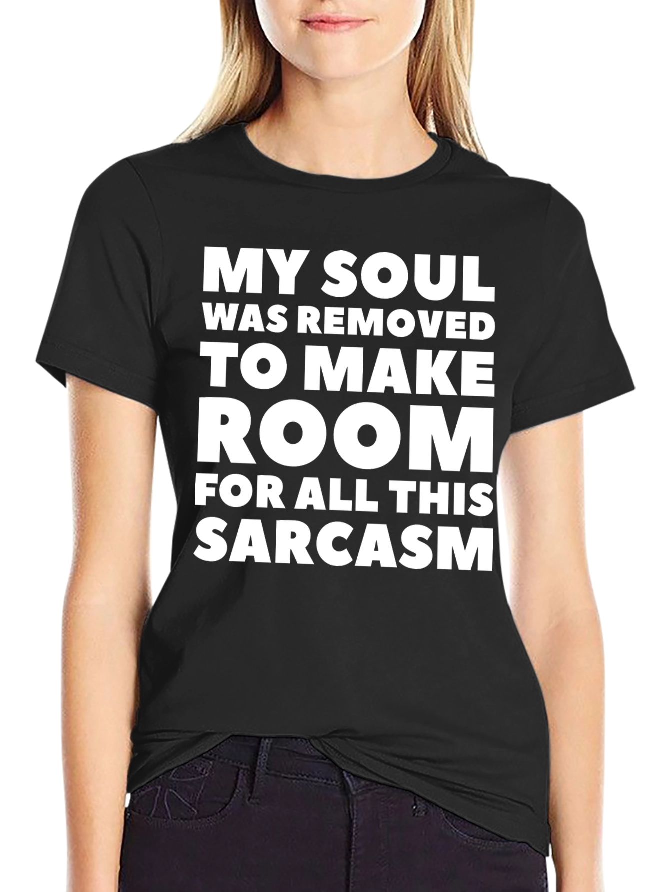 Sarcastic Soul Graphic T-Shirt - Humorous Tee