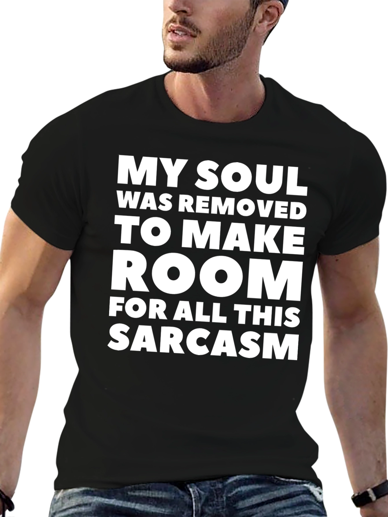 Sarcastic Soul Graphic T-Shirt - Humorous Tee