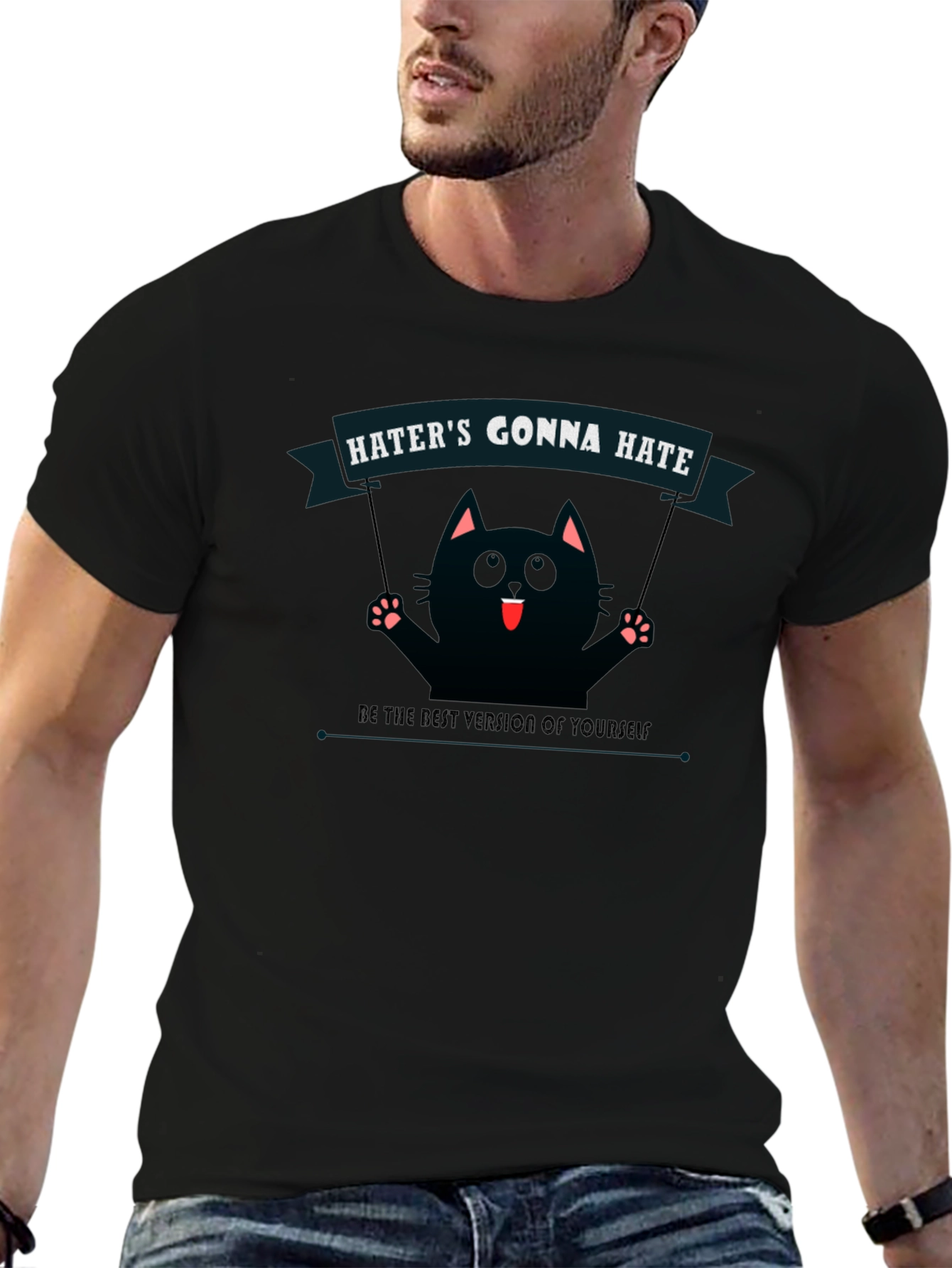 Haters Gonna Hate Cat T-Shirt