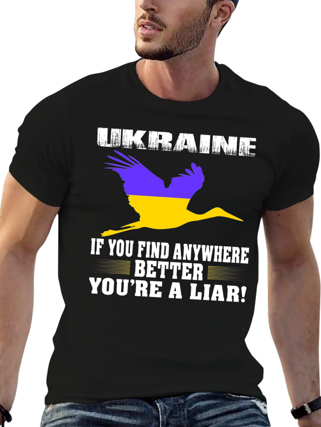 Ukraine Pride T-Shirt - Youre A Liar!