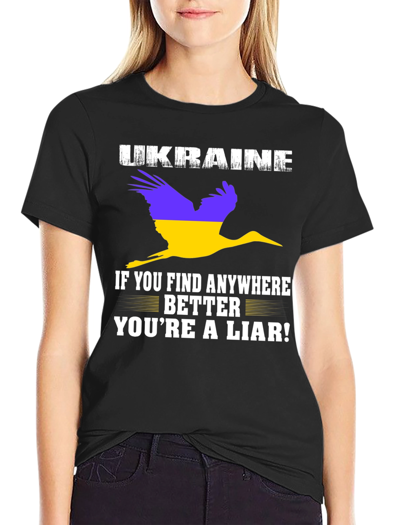 Ukraine Pride T-Shirt - Youre A Liar!