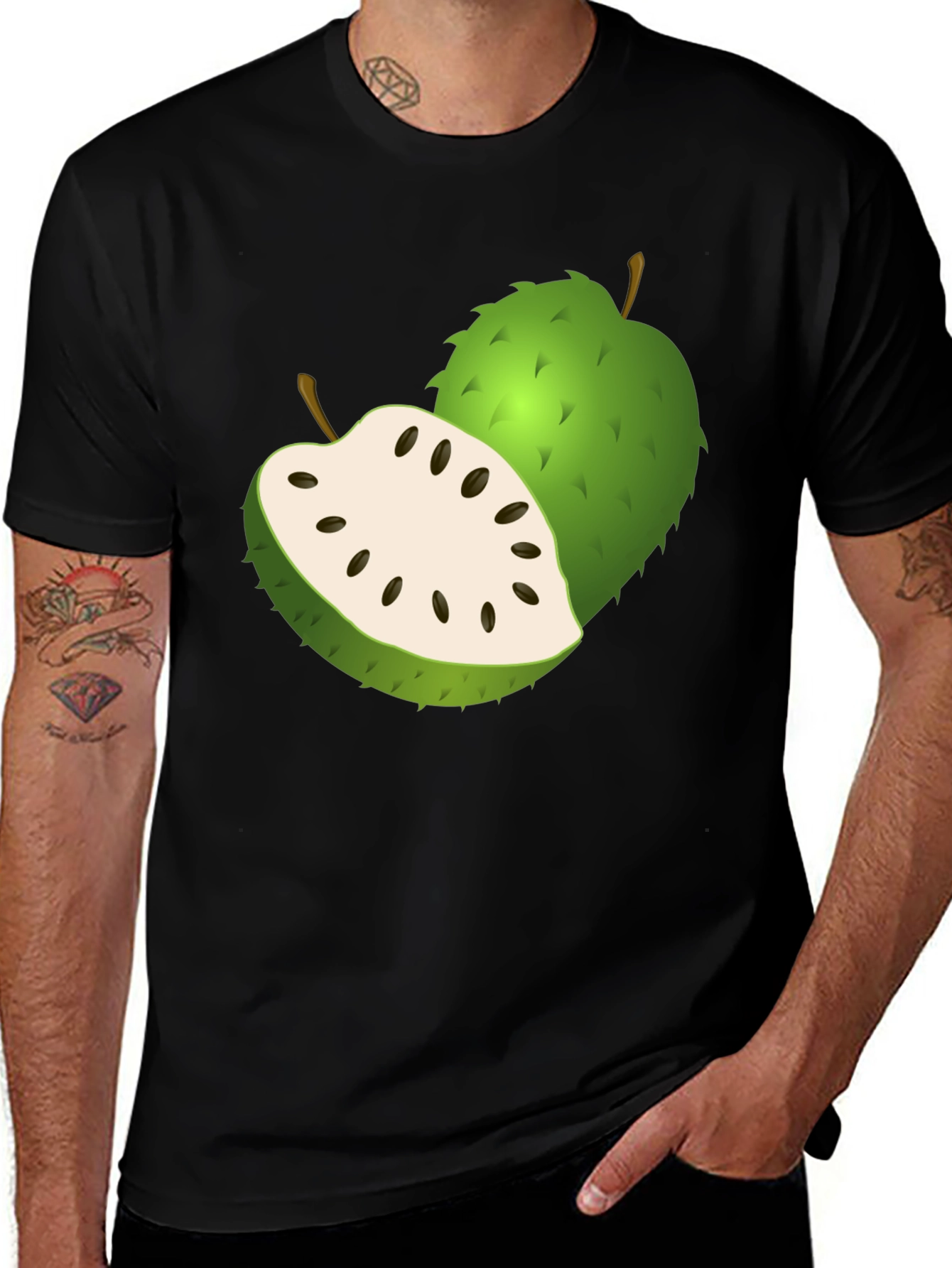 Soursop Graphic T-Shirt - Tropical Fruit Tee