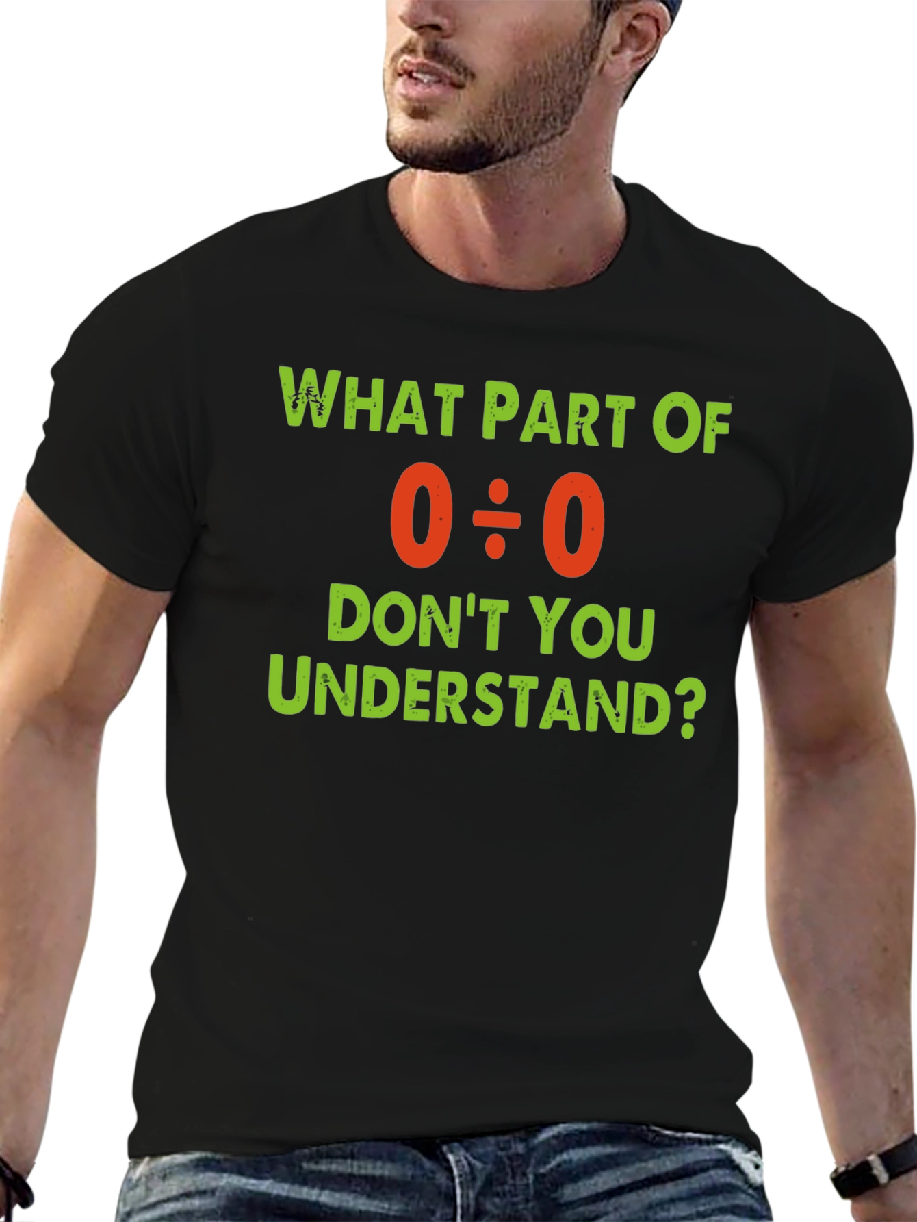 Funny Math Humor T-Shirt - Division by Zero