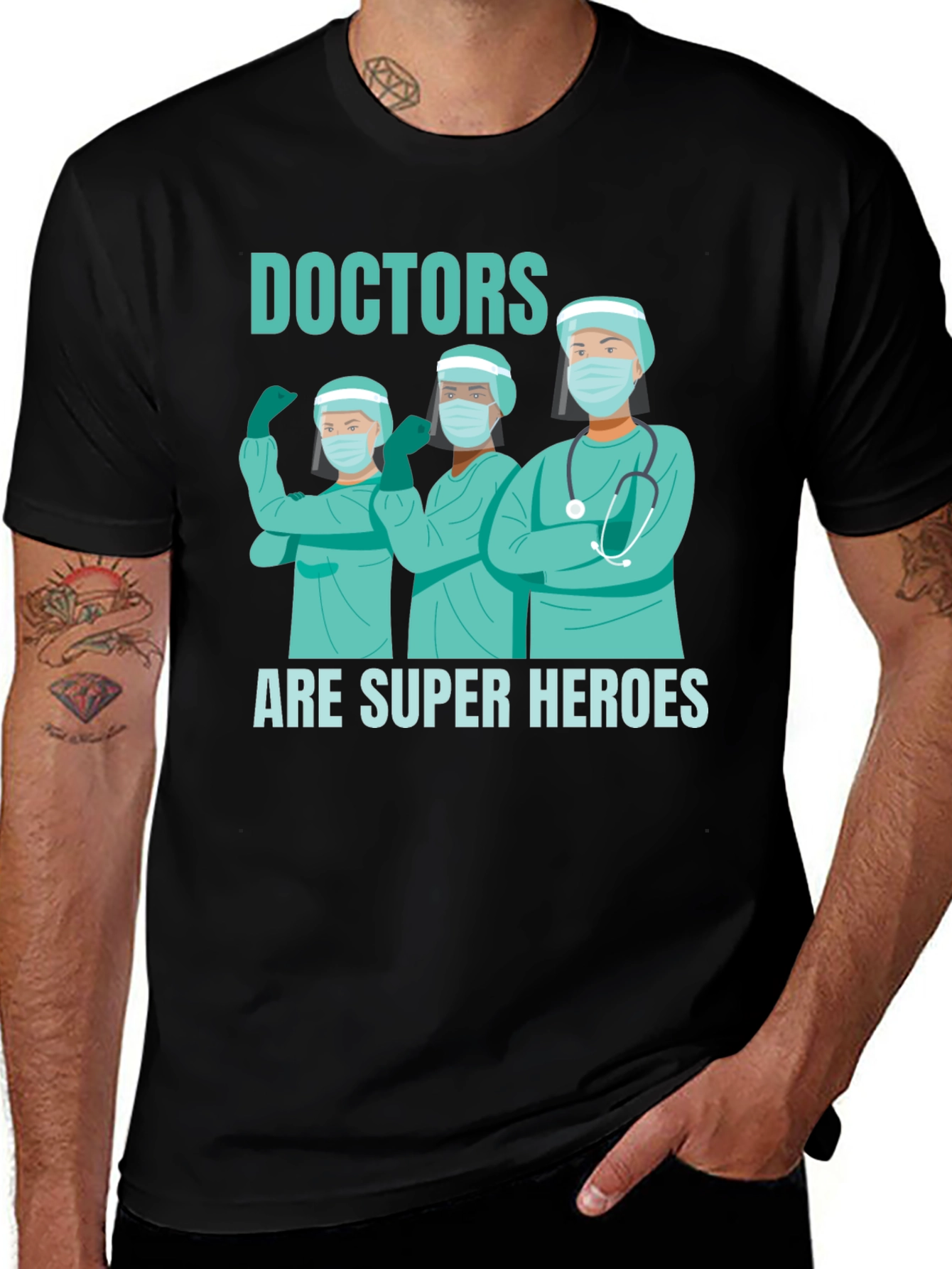 Doctors Are Super Heroes T-Shirt