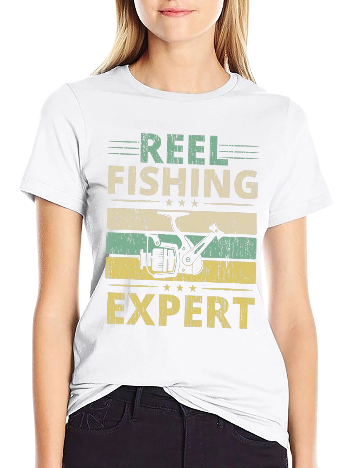 Reel Fishing Expert Graphic Tee