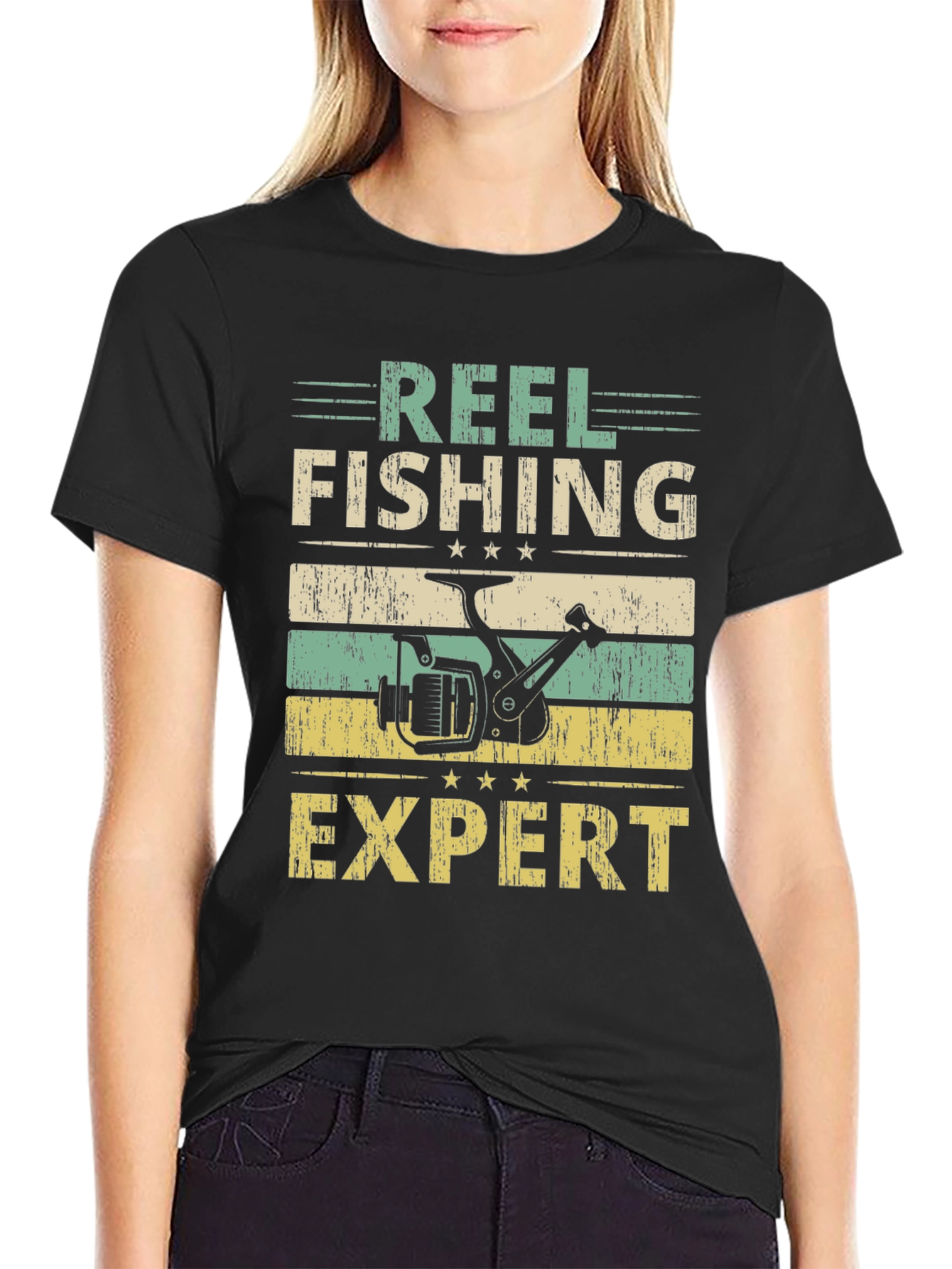 Reel Fishing Expert Graphic Tee
