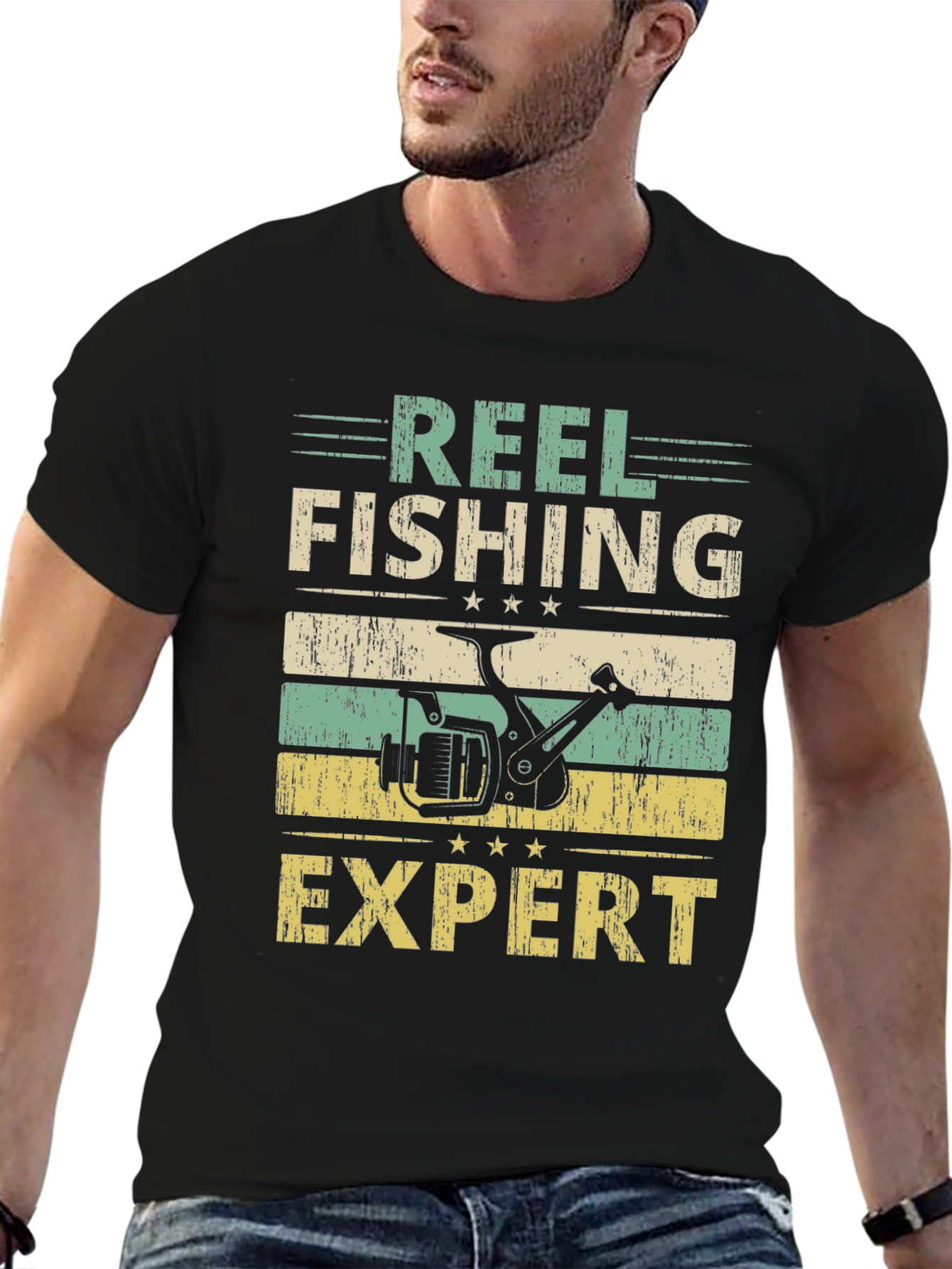 Reel Fishing Expert Graphic Tee