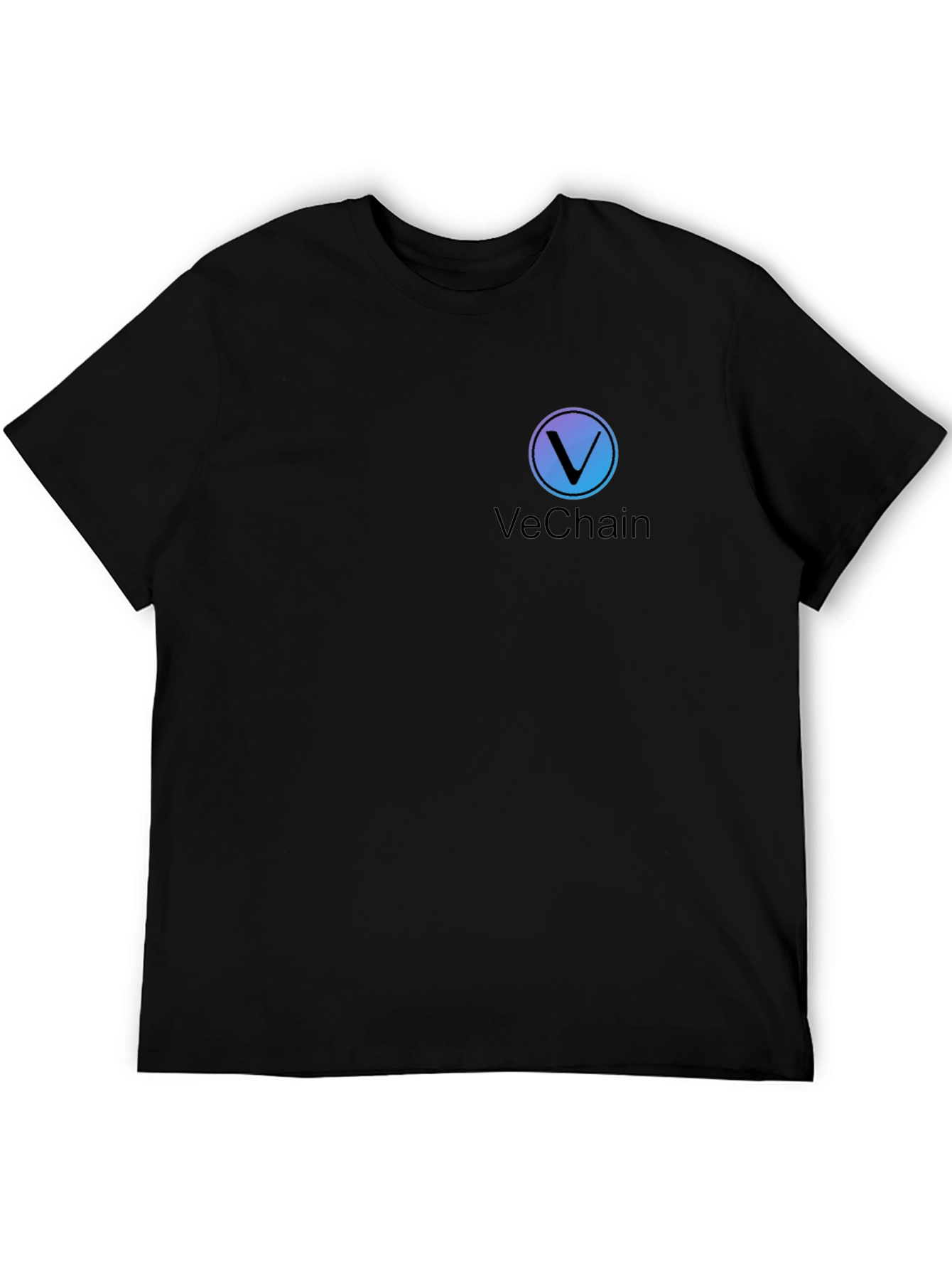 VeChain Crypto Black T-Shirt