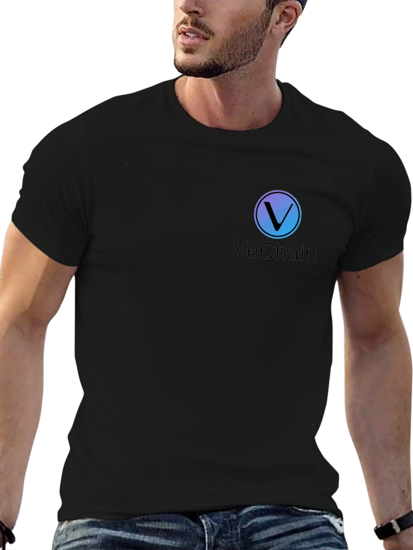 VeChain Crypto Black T-Shirt