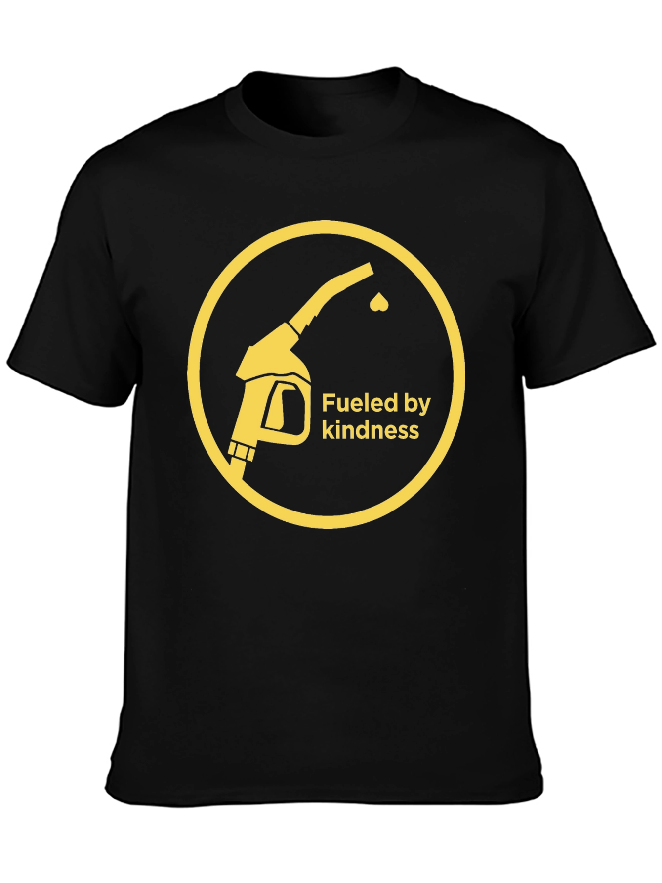 Fueled by Kindness Graphic Tee - Black