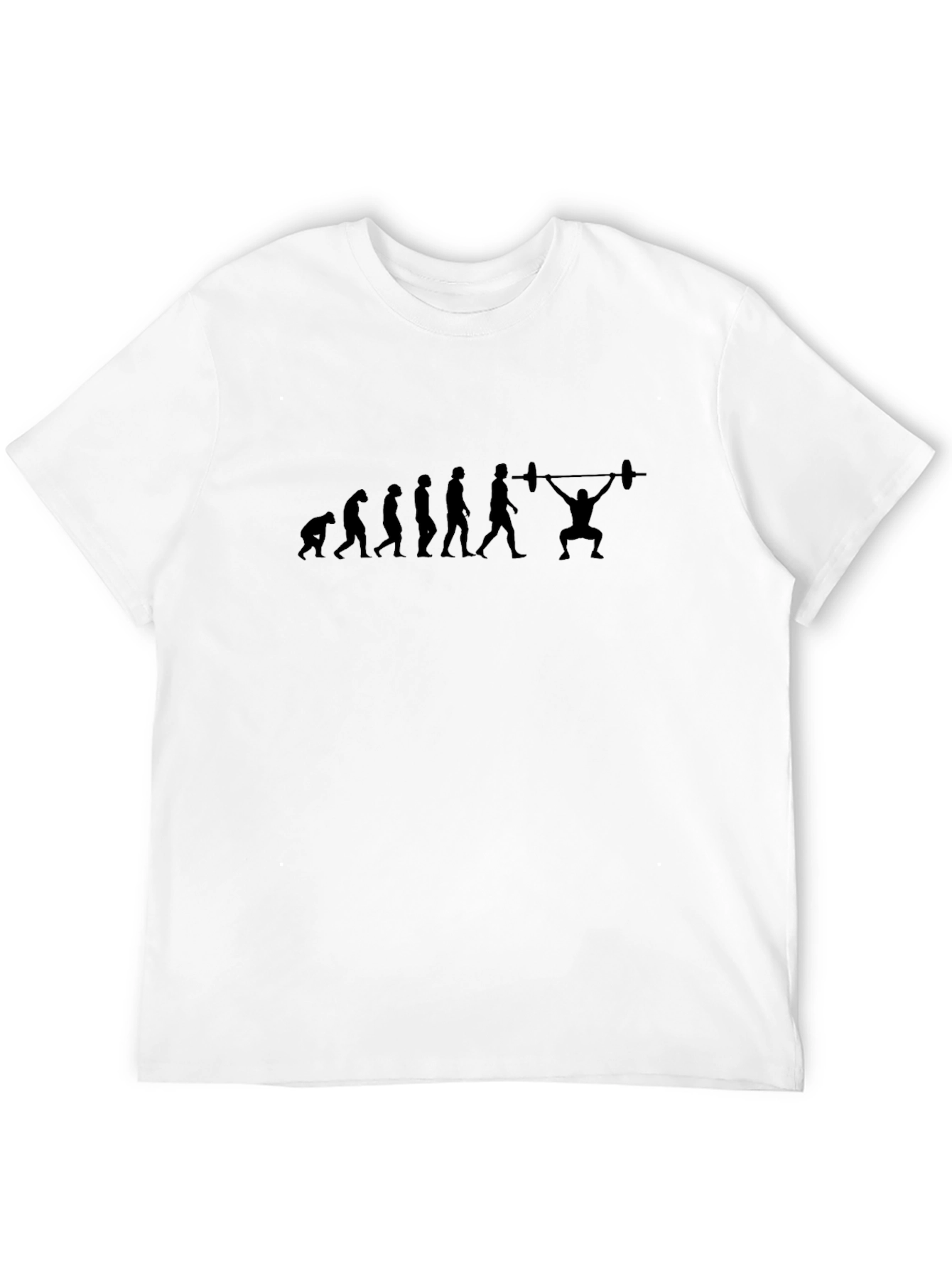 Evolution Weightlifting Black T-Shirt Gym Workout