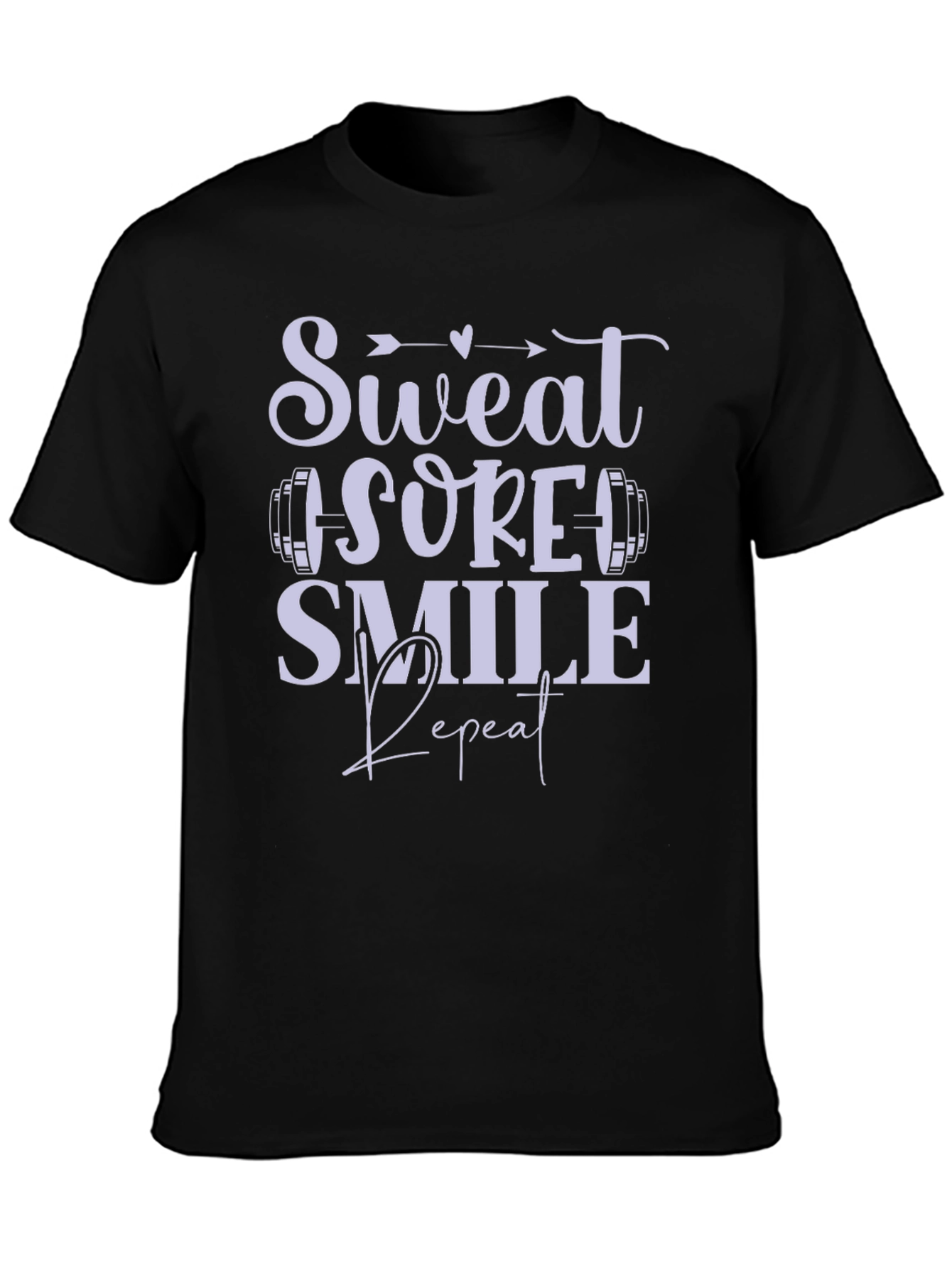 Sweat Sore Smile Repeat Graphic Tee
