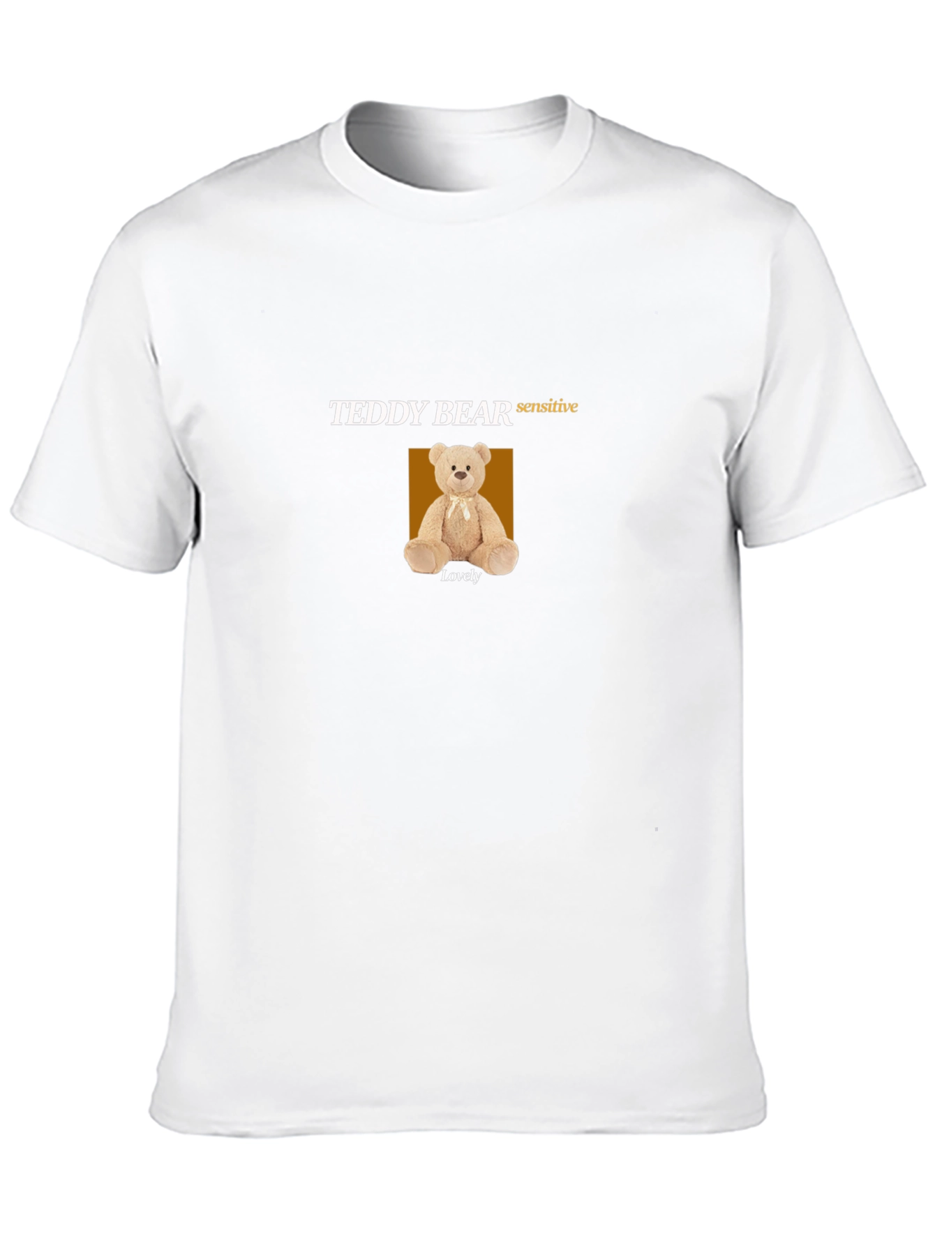 Teddy Bear Sensitive Lovely T-Shirt - Soft & Stylish