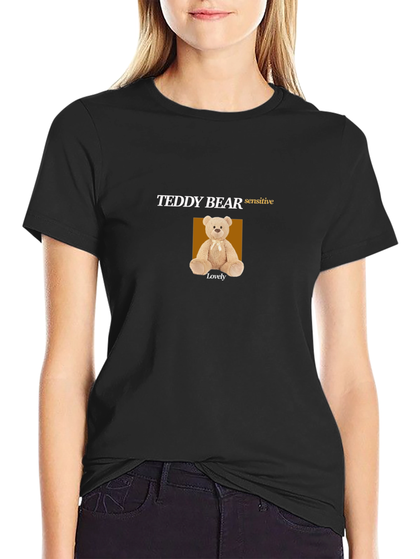 Teddy Bear Sensitive Lovely T-Shirt - Soft & Stylish