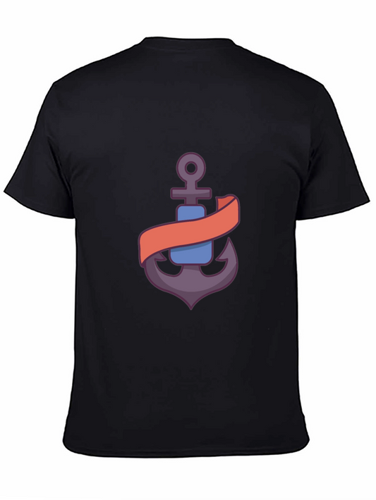Anchor Graphic Black T-Shirt