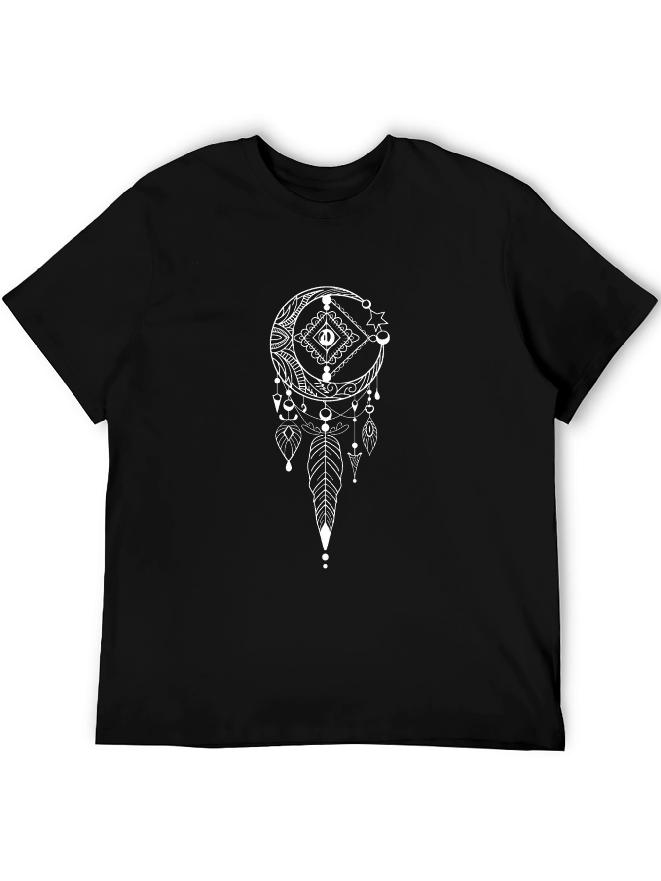 Dreamcatcher Graphic T-Shirt - Black