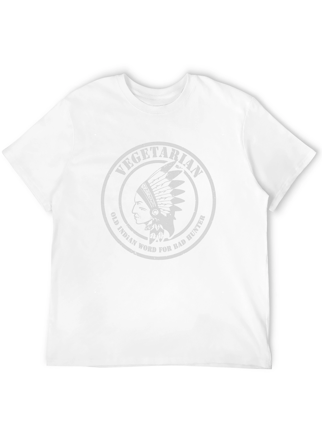 Vegetarian Indian Hunter T-Shirt - Black