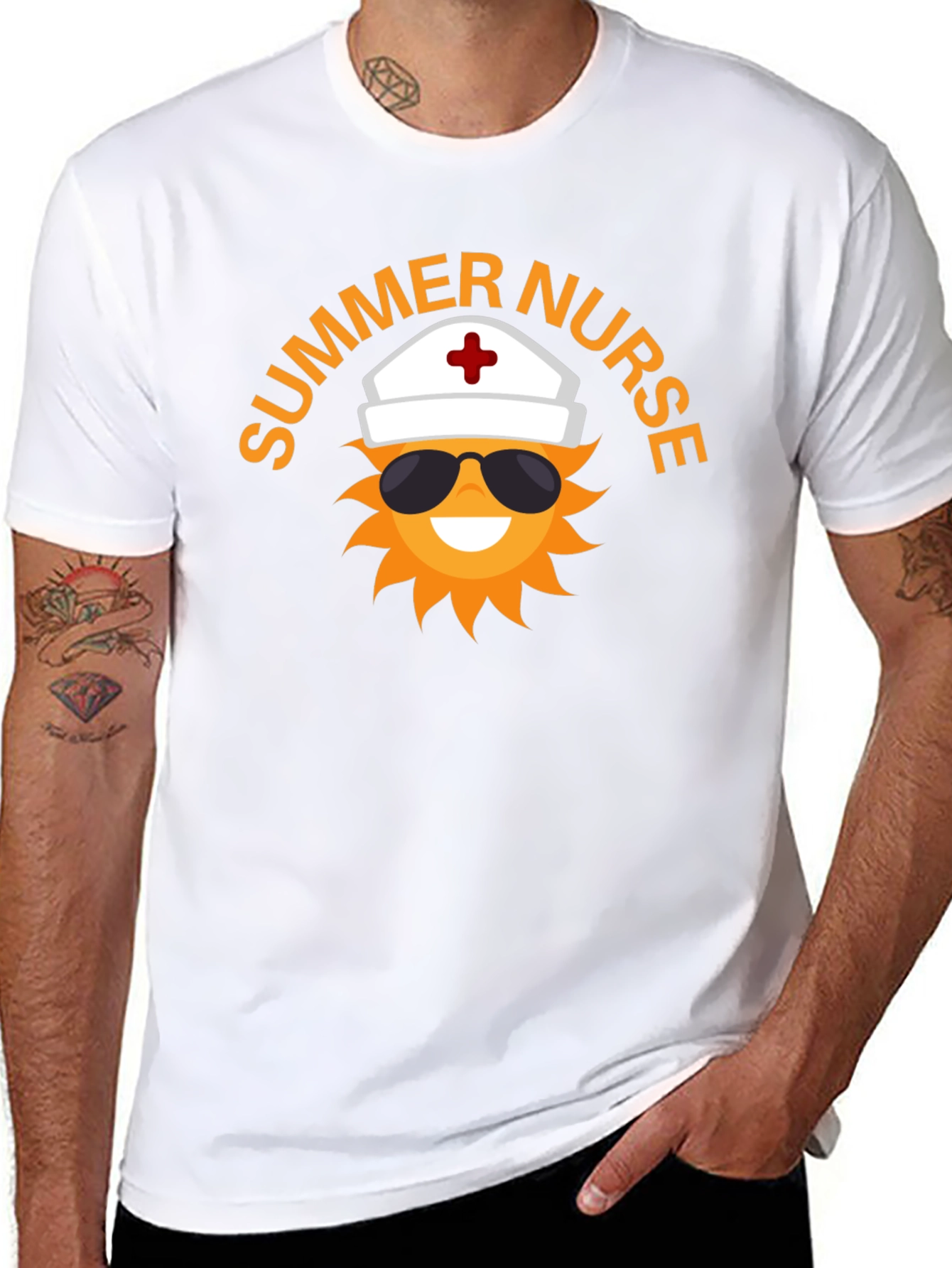 Summer Nurse Graphic Tee