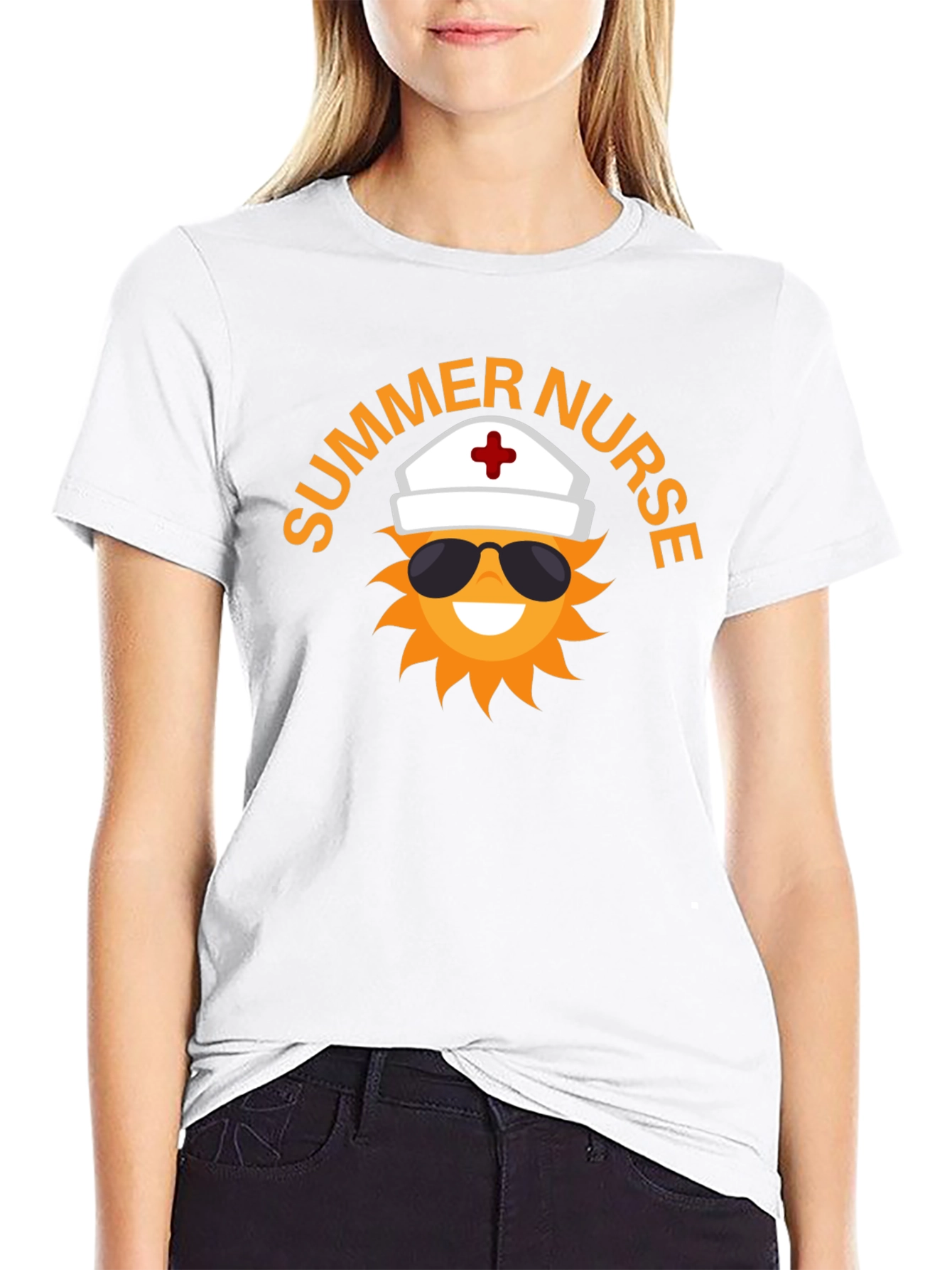 Summer Nurse Graphic Tee