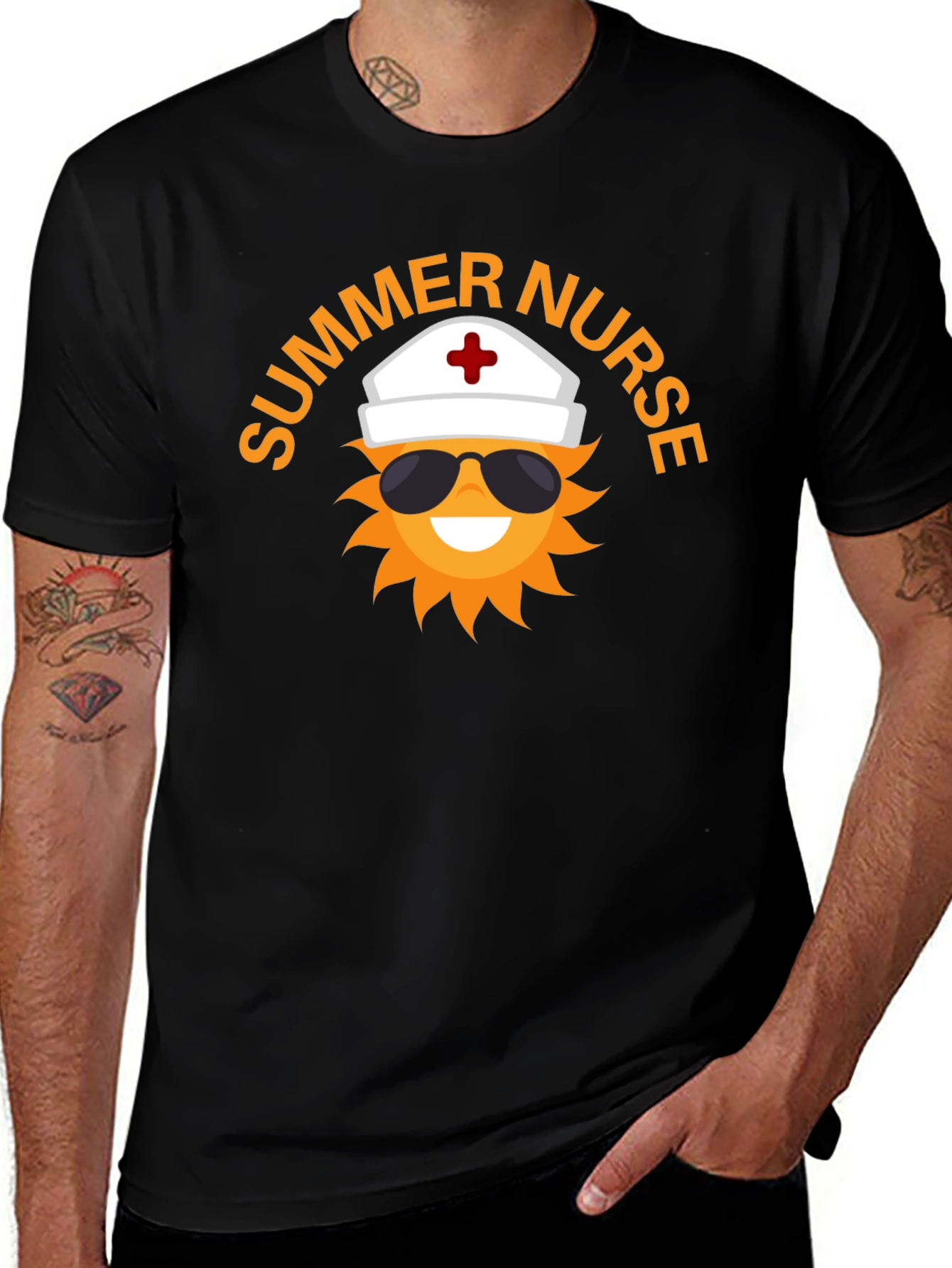 Summer Nurse Graphic Tee