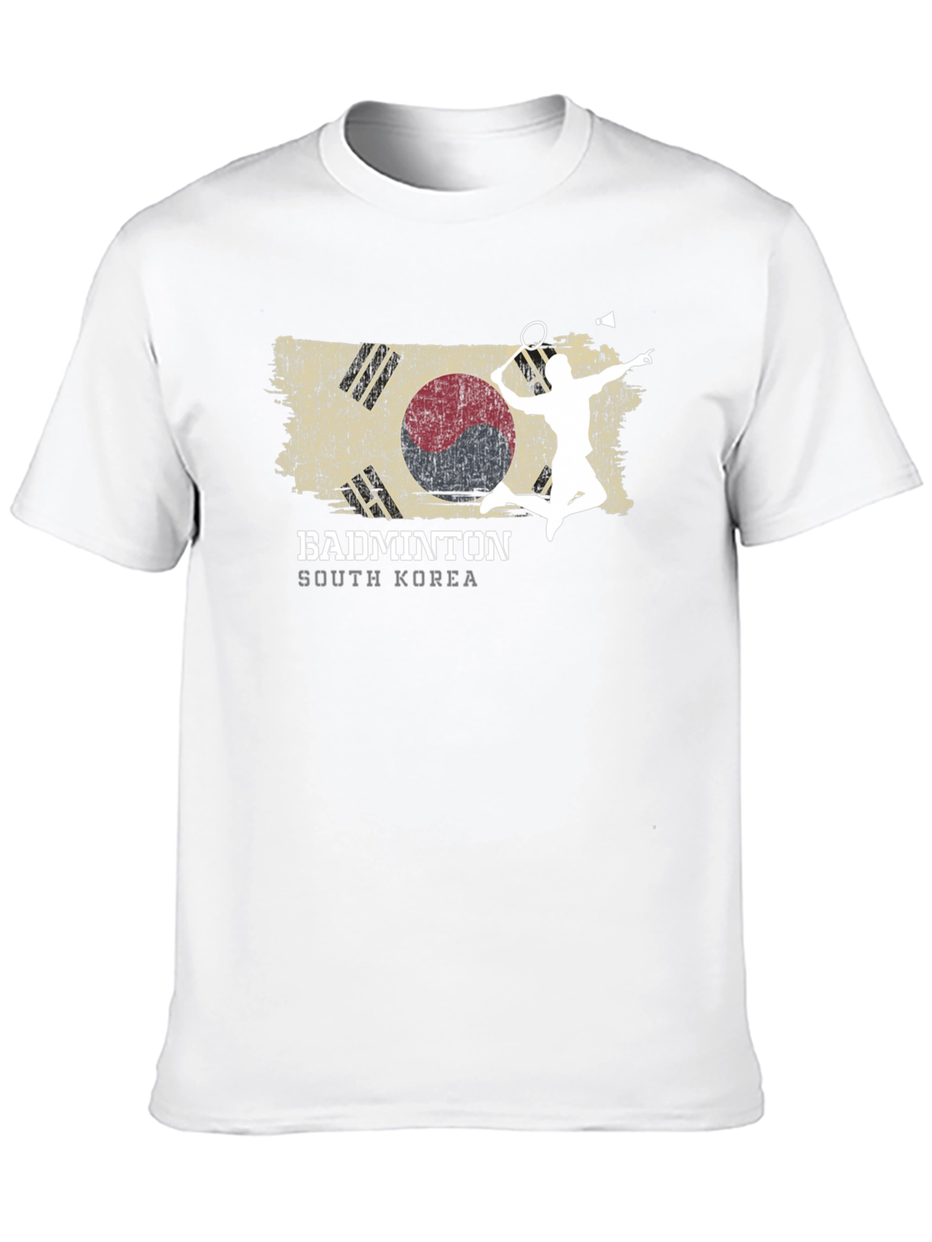 South Korea Badminton Graphic T-Shirt