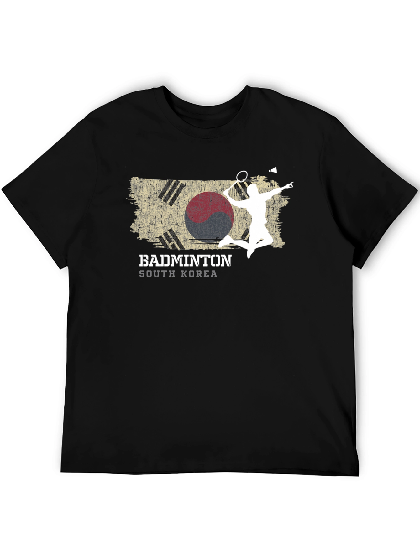 South Korea Badminton Graphic T-Shirt