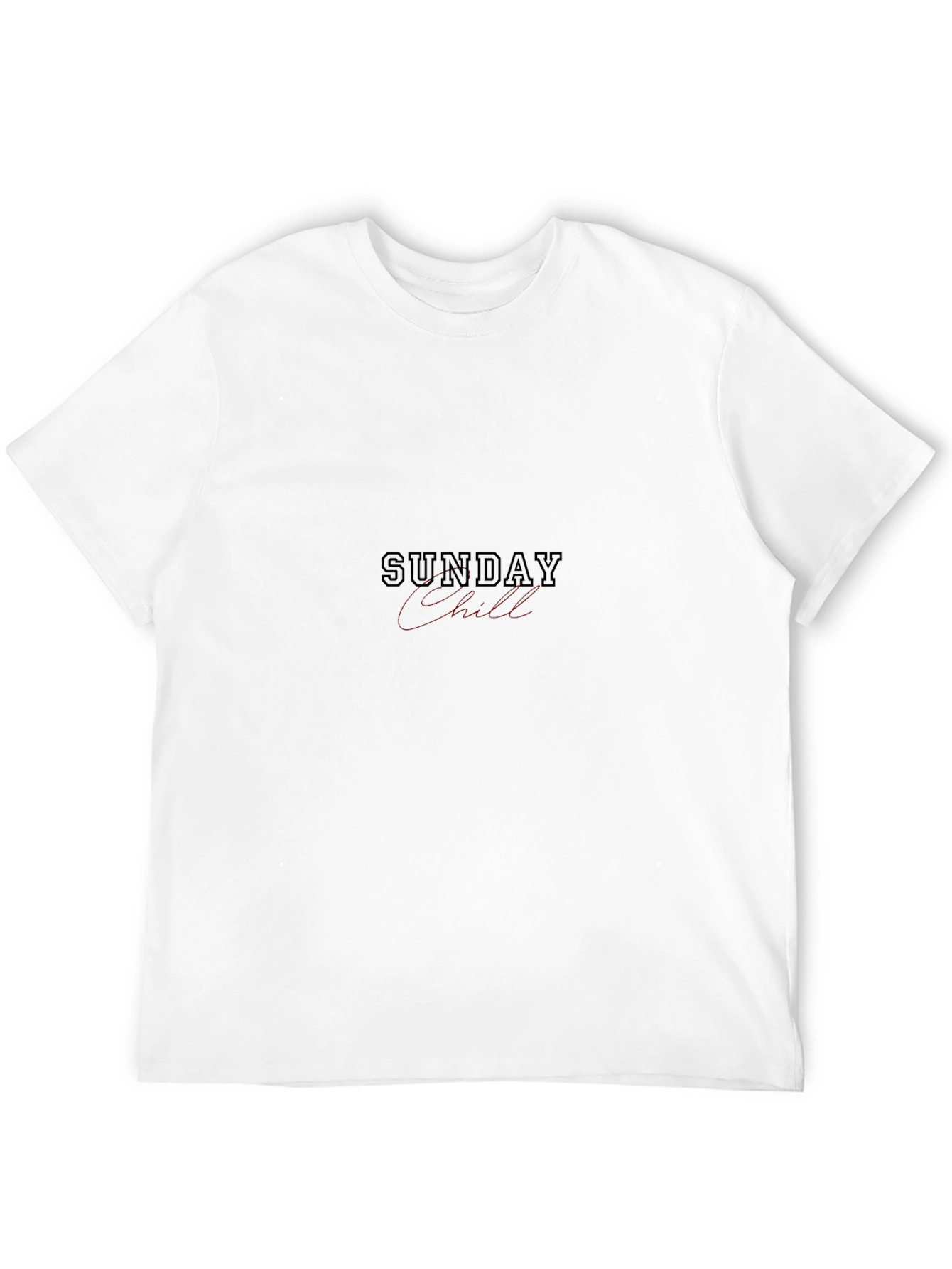 Sunday Chill Graphic Tee - Casual Comfort