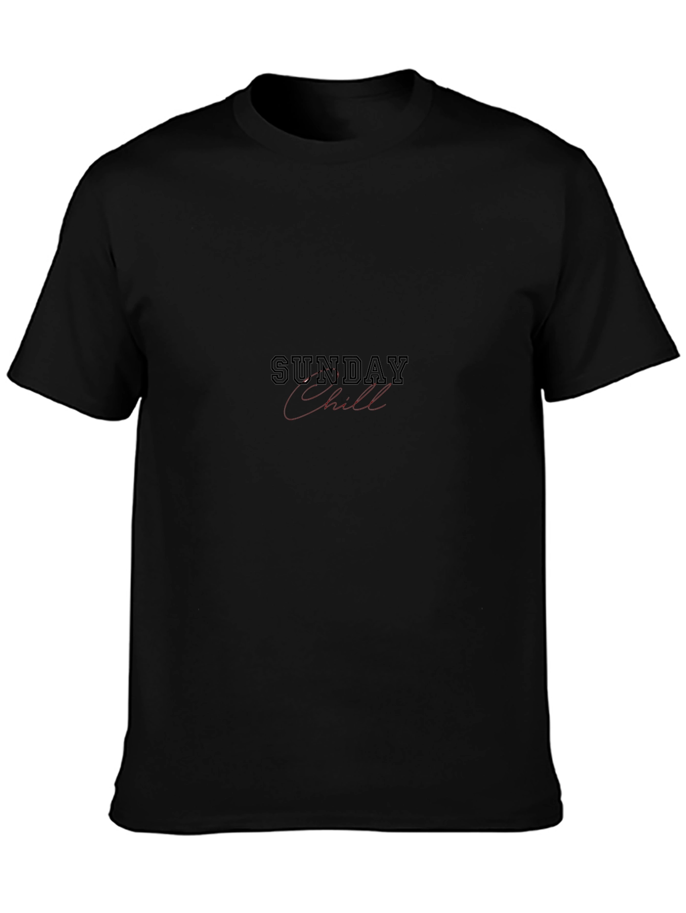 Sunday Chill Graphic Tee - Casual Comfort