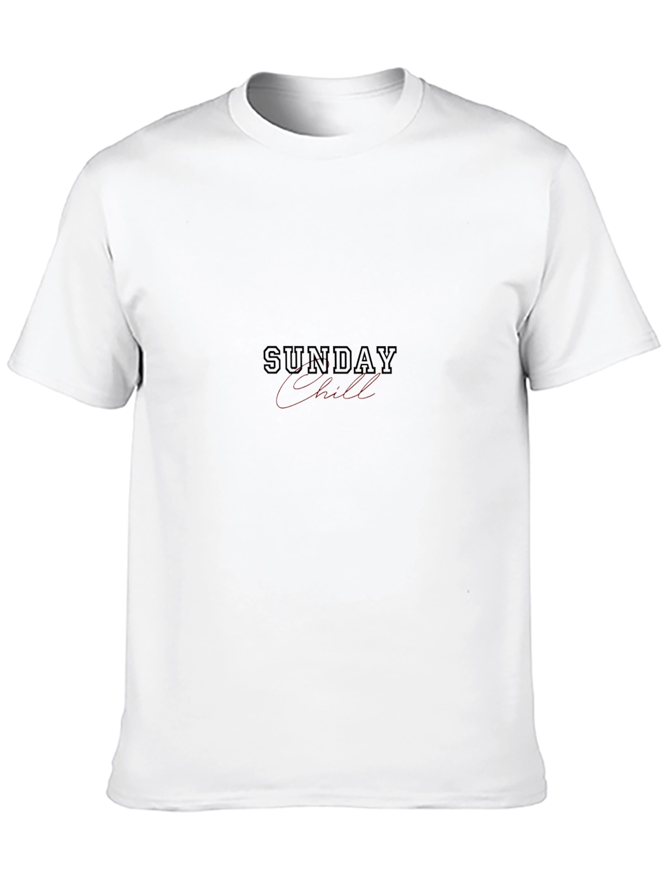 Sunday Chill Graphic Tee - Casual Comfort