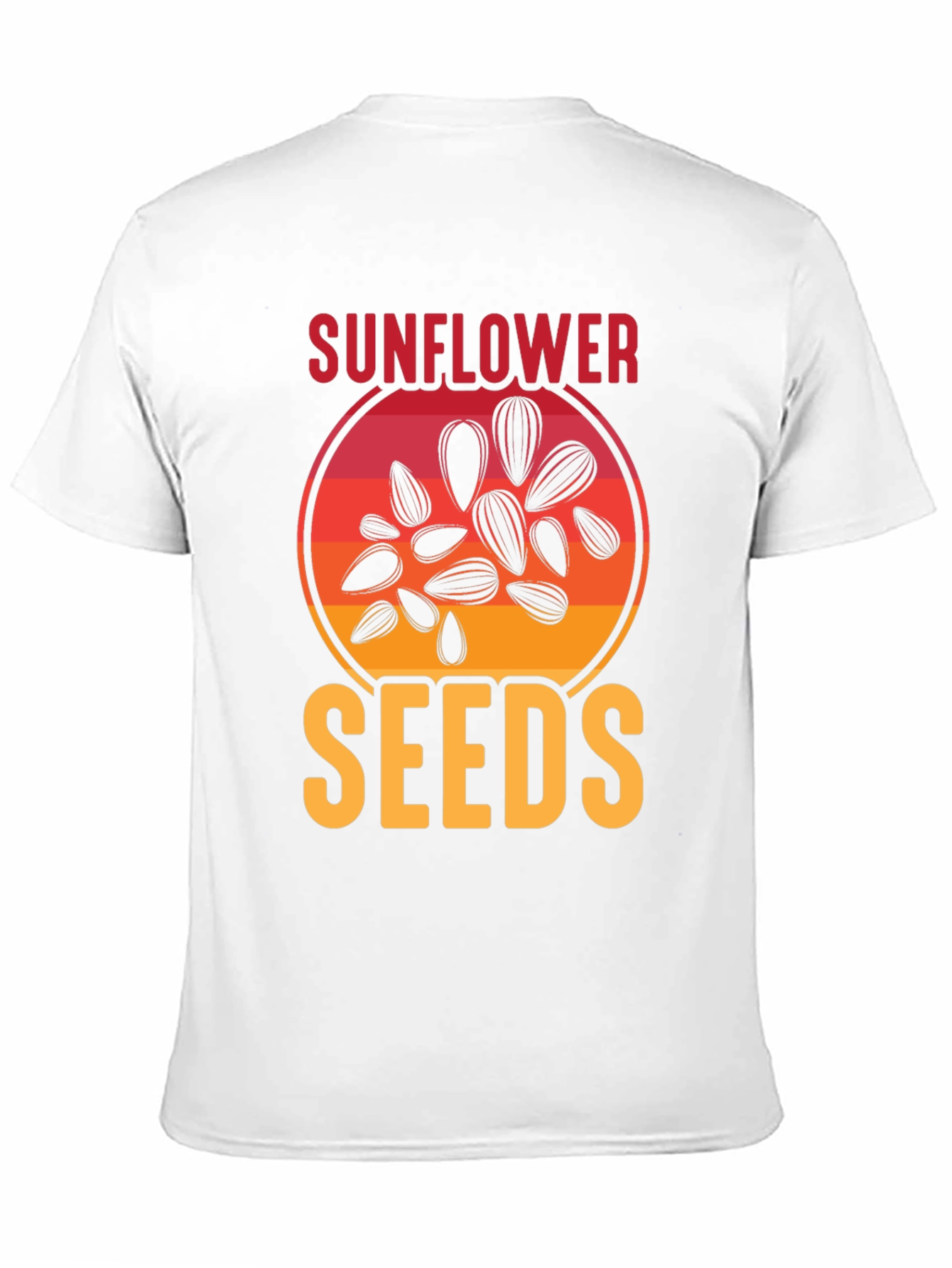 Sunflower Seeds Graphic Tee - Unisex Black T-Shirt