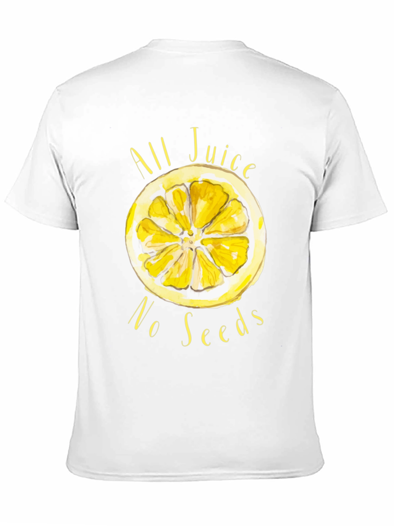 All Juice No Seeds Black Graphic Tee
