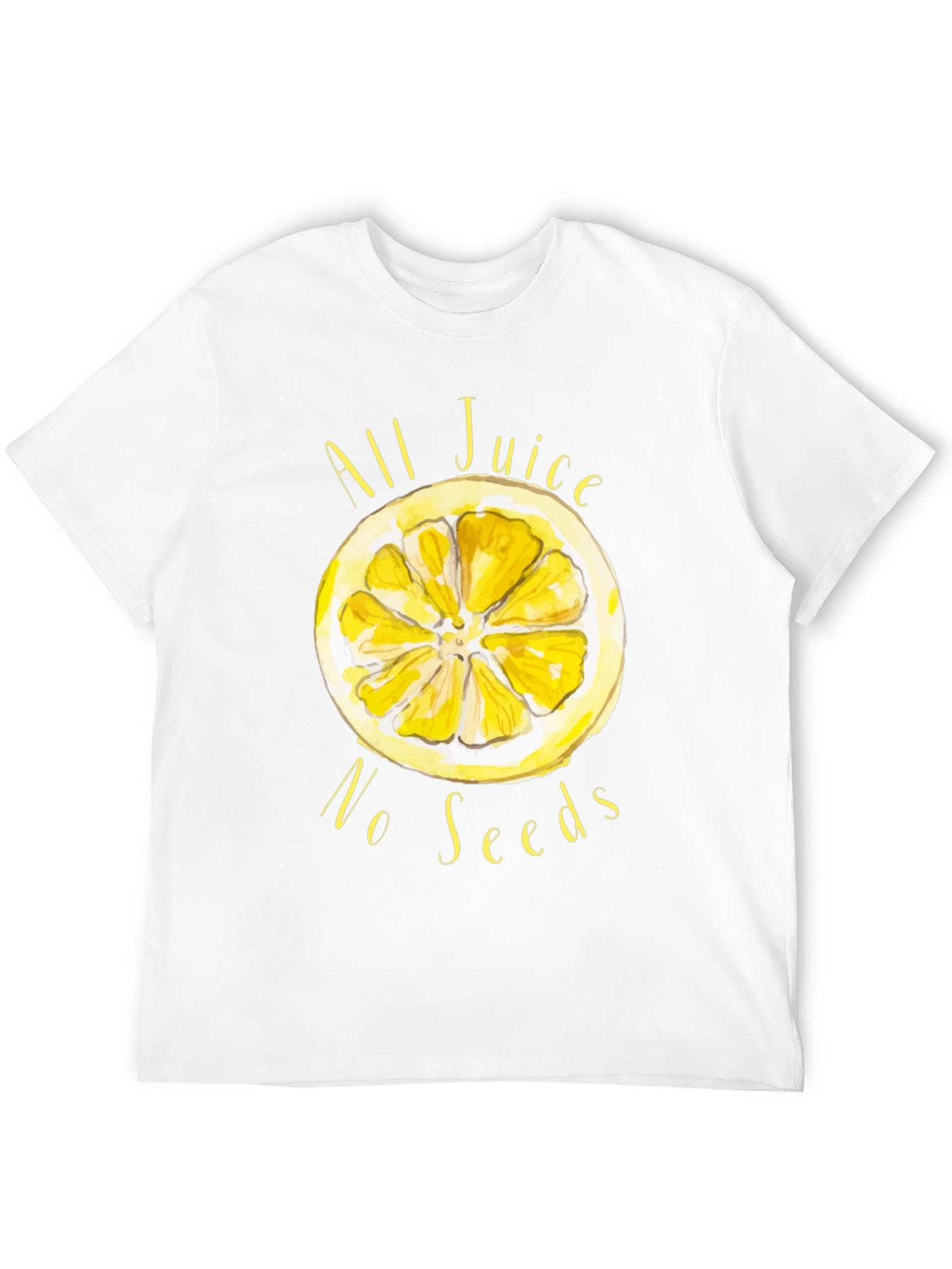 All Juice No Seeds Black Graphic Tee