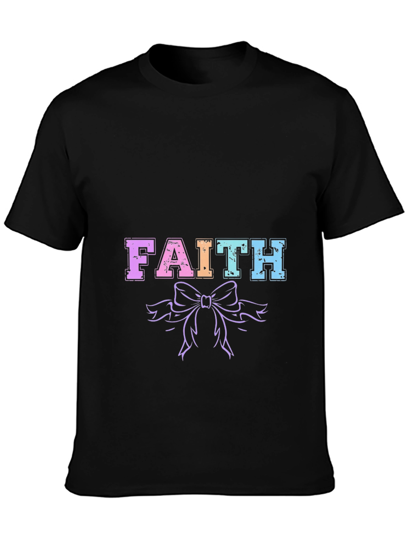 Faith Graphic Tee - Trendy Casual Shirt