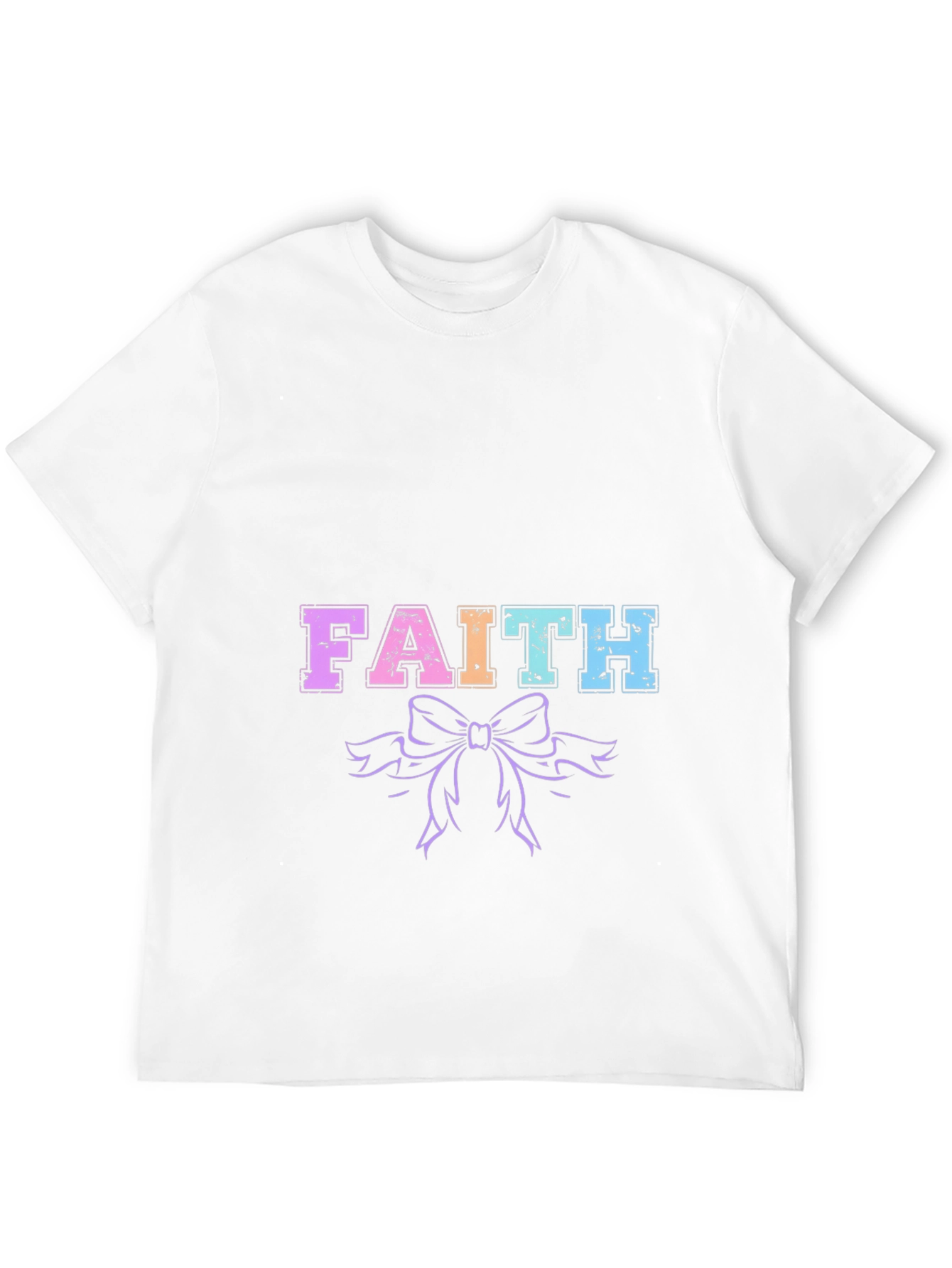 Faith Graphic Tee - Trendy Casual Shirt