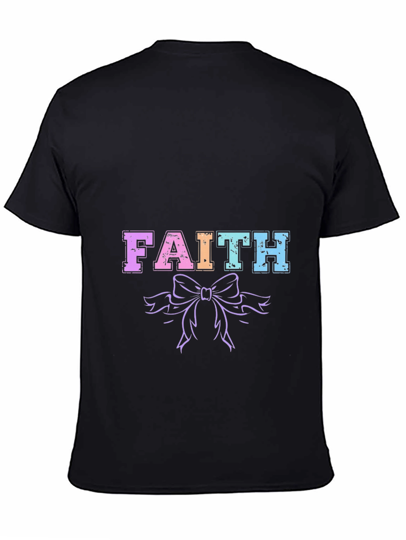 Faith Graphic Tee - Trendy Casual Shirt