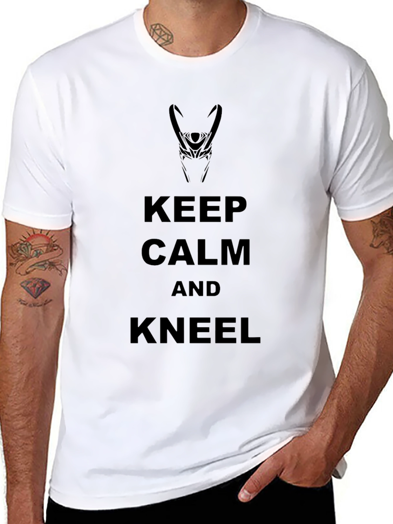 Keep Calm and Kneel Loki T-Shirt