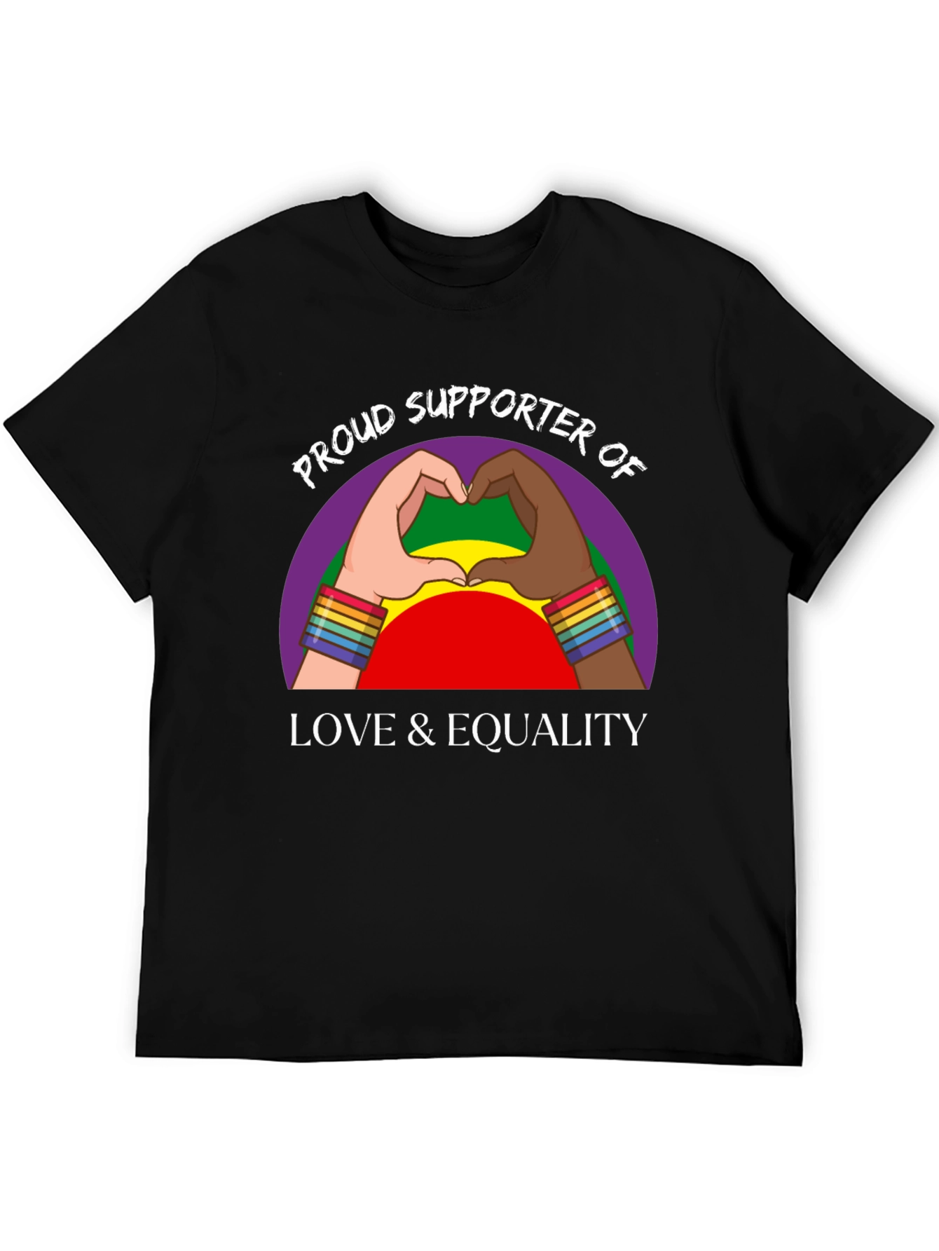 Proud Supporter Love & Equality Graphic Tee