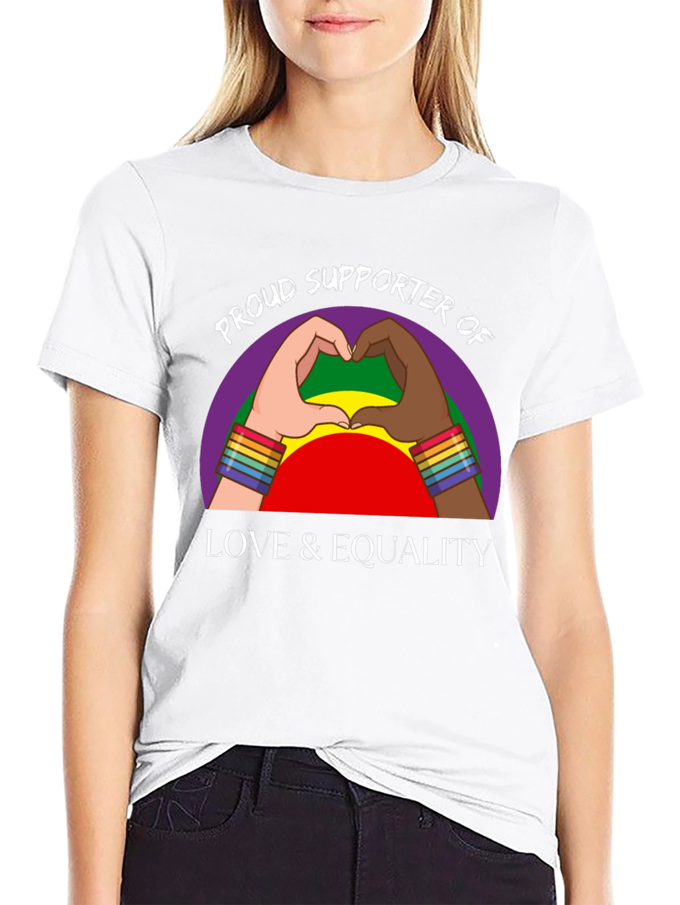 Proud Supporter Love & Equality Graphic Tee