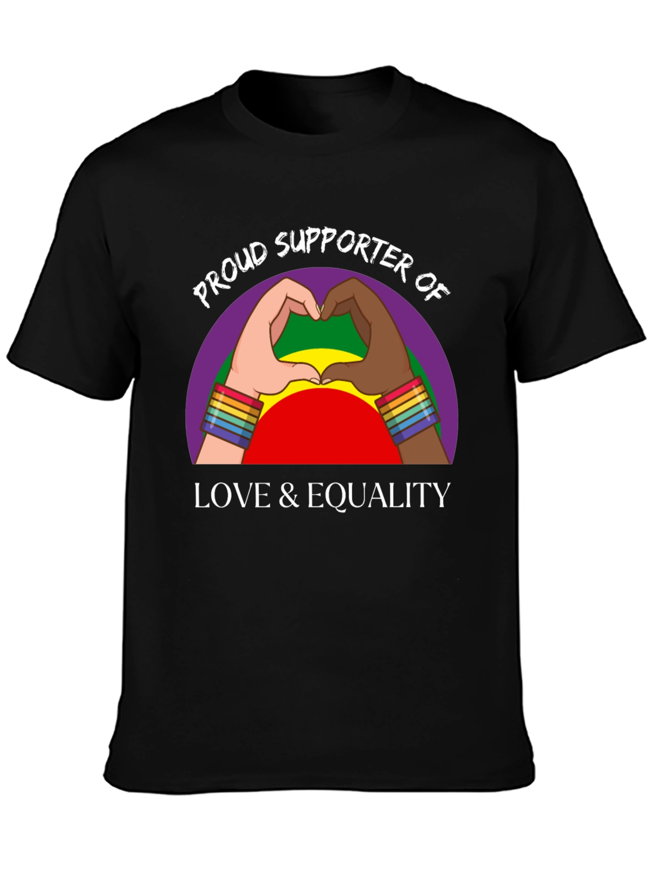 Proud Supporter Love & Equality Graphic Tee