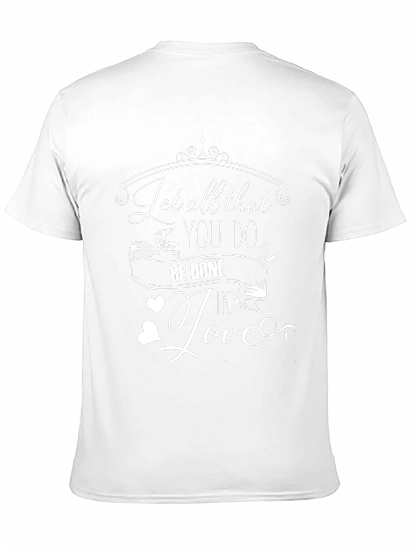 In Love T-Shirt - Motivational Black Tee