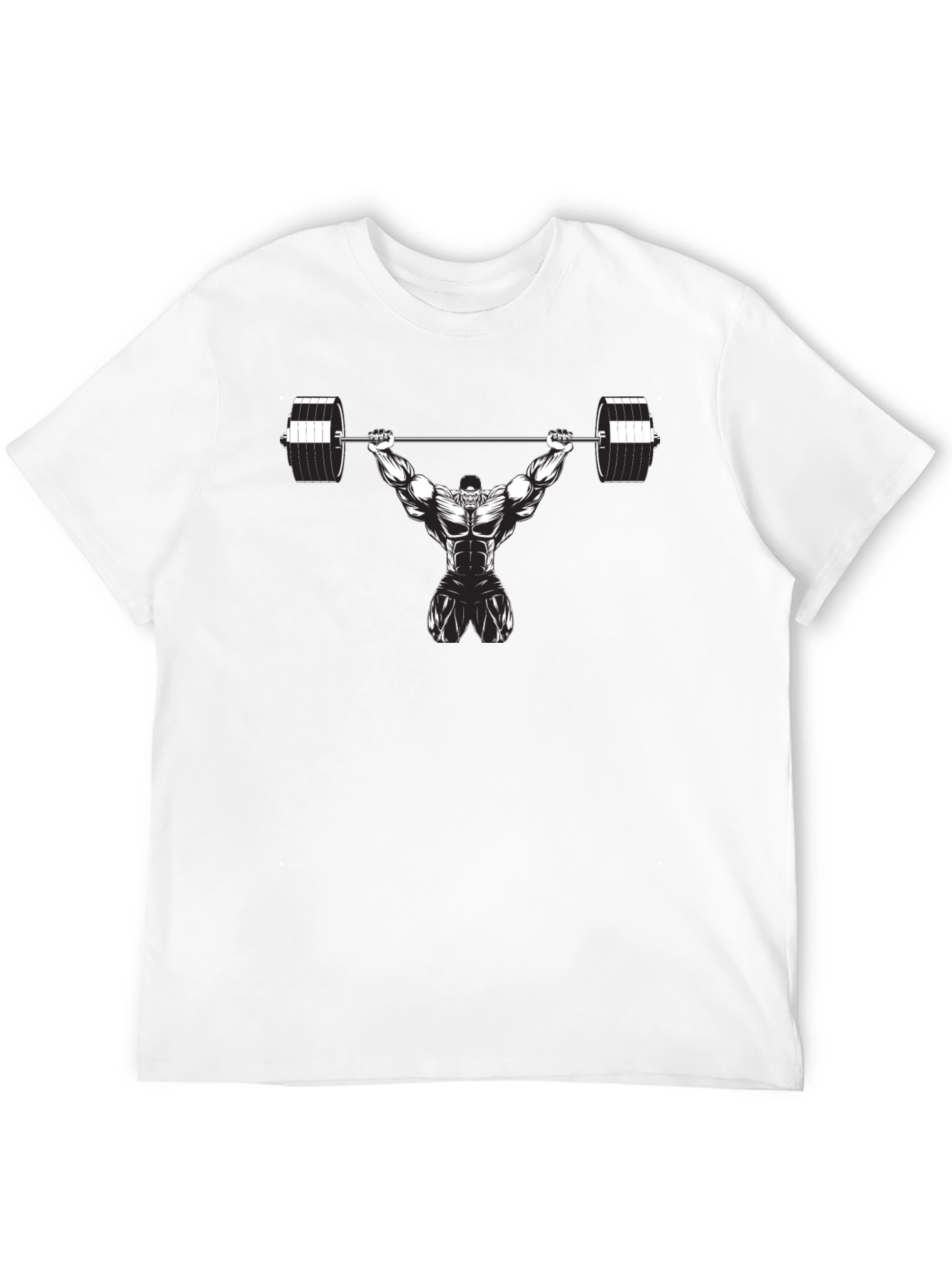 Weightlifter Graphic T-Shirt - Gym Motivation